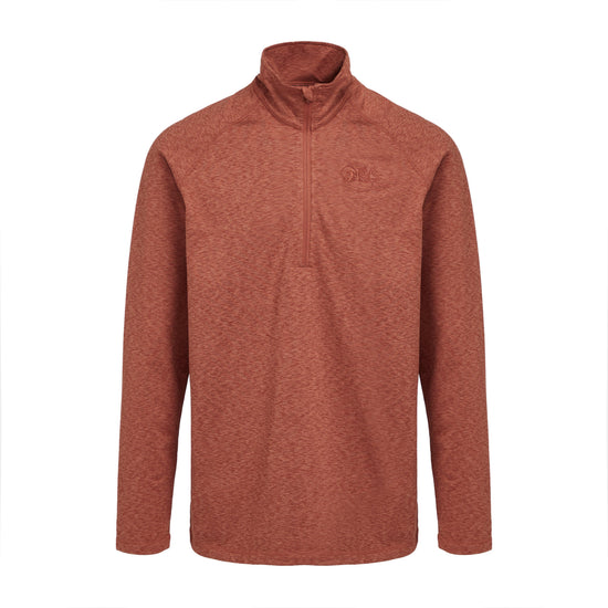 Mens Compass Half Zip Midlayer Orange