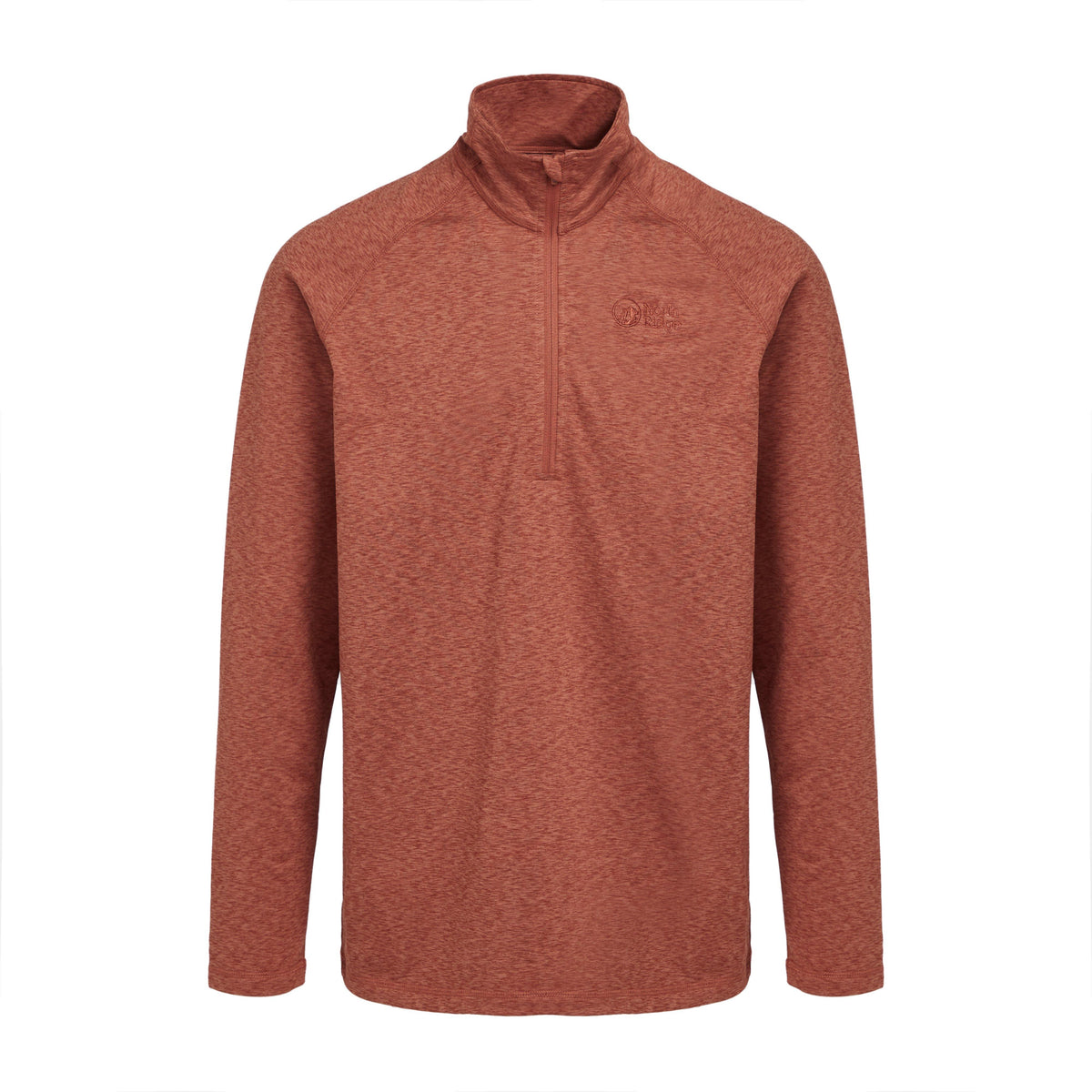 Mens Compass Half Zip Midlayer Orange