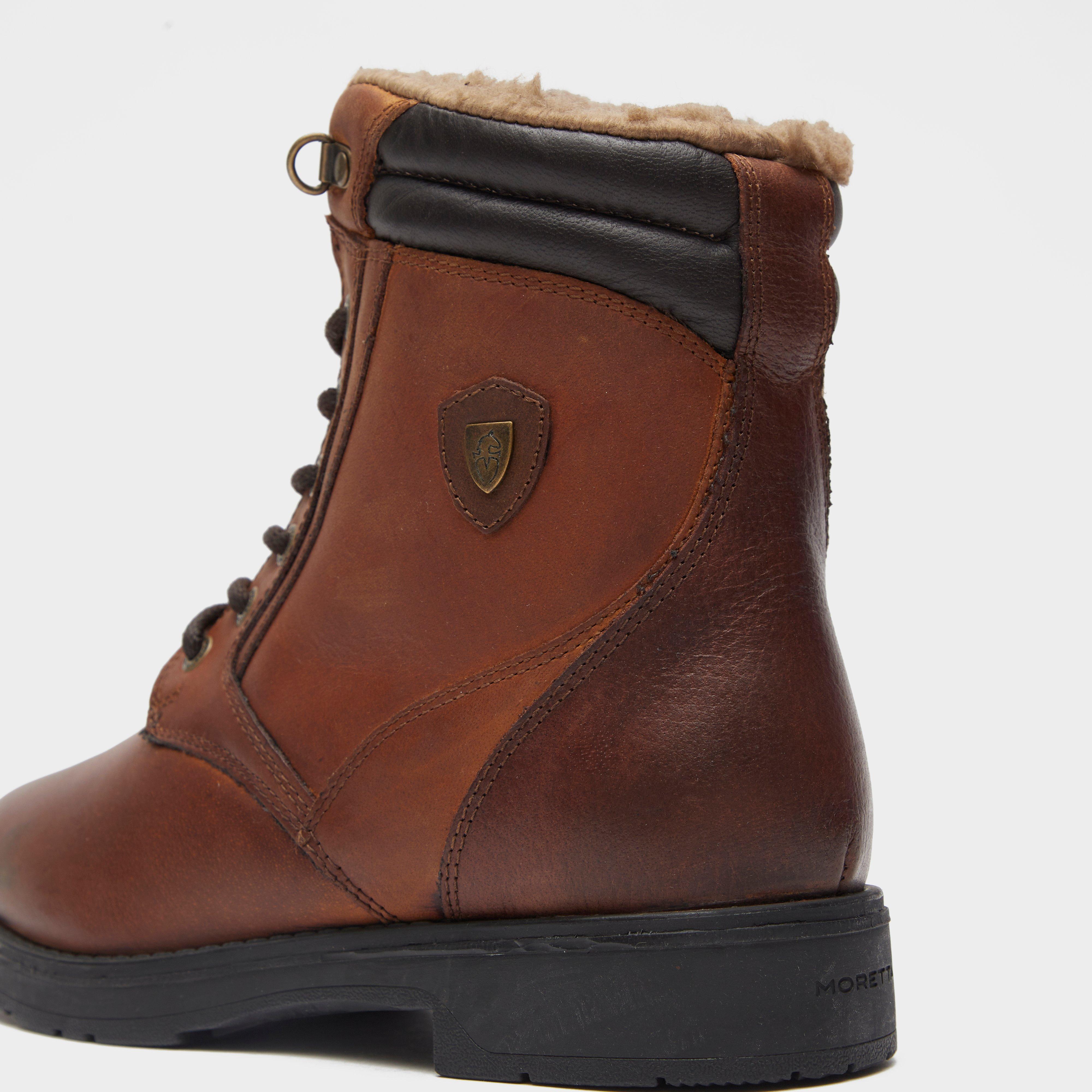 Womens Ottavia Lace Up Boots Brown