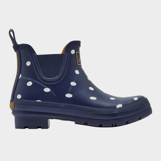 Womens Wellibob French Navy Spot