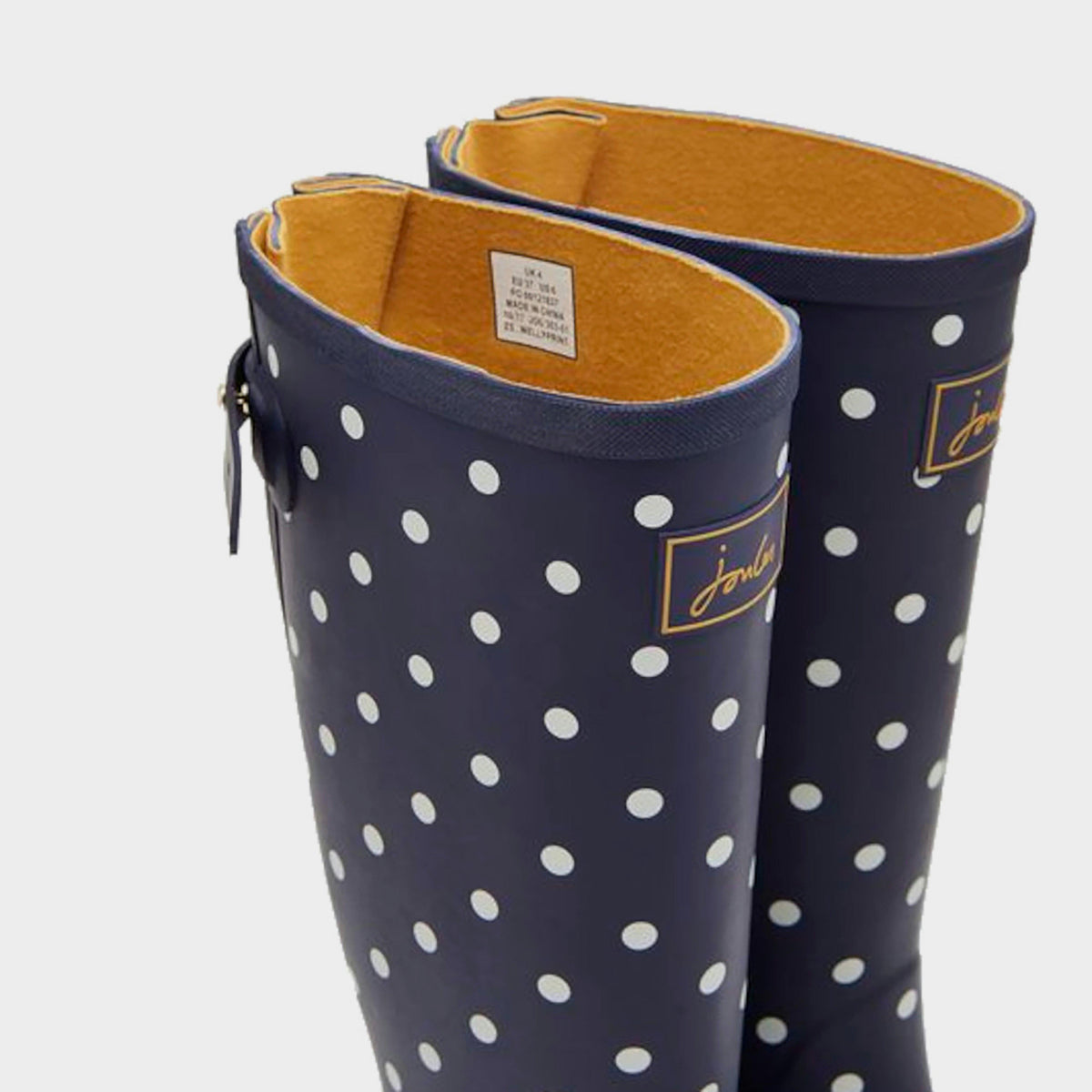 Women's Welly Print French Navy Spot