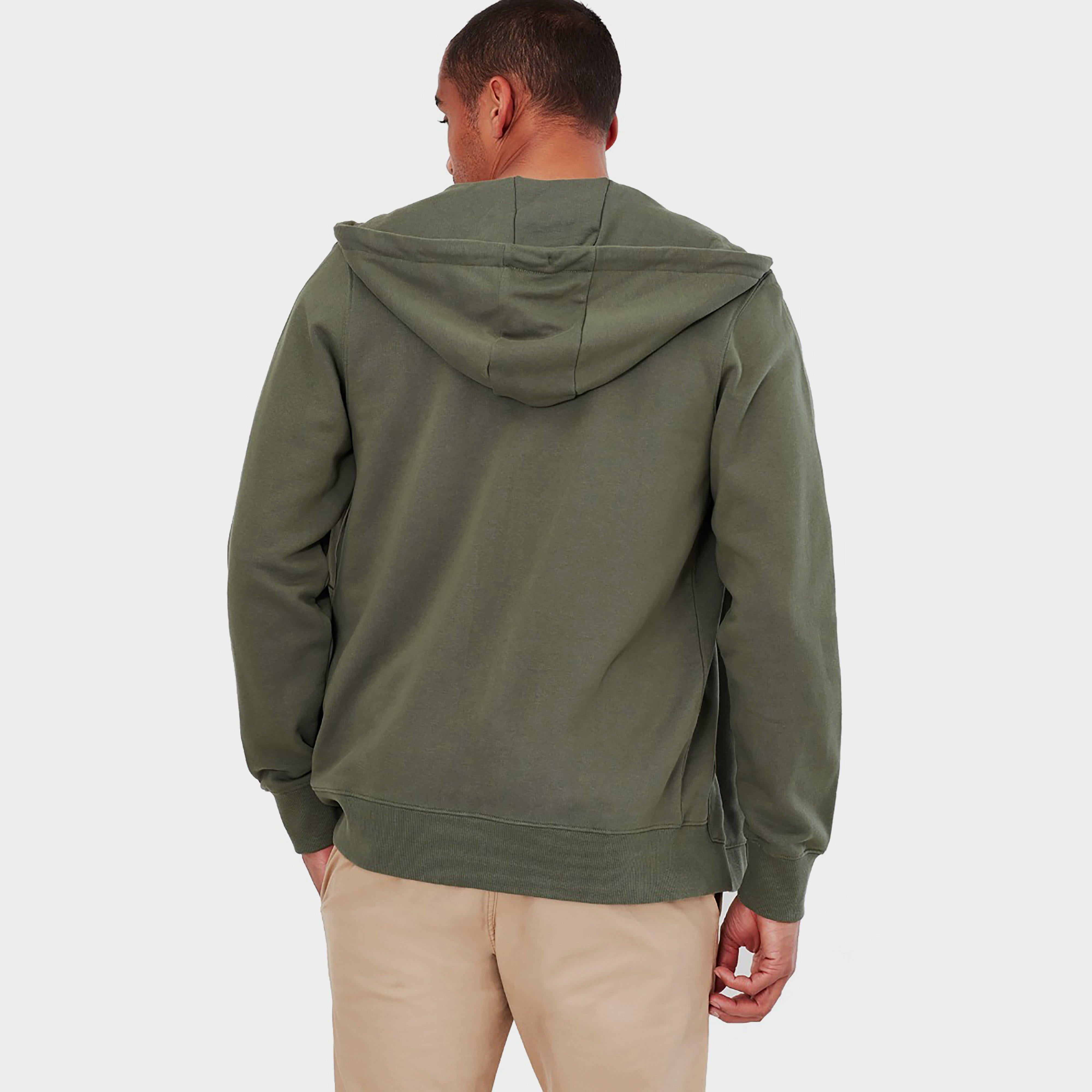 Mens Mayday Zip Hoodie Seaweed