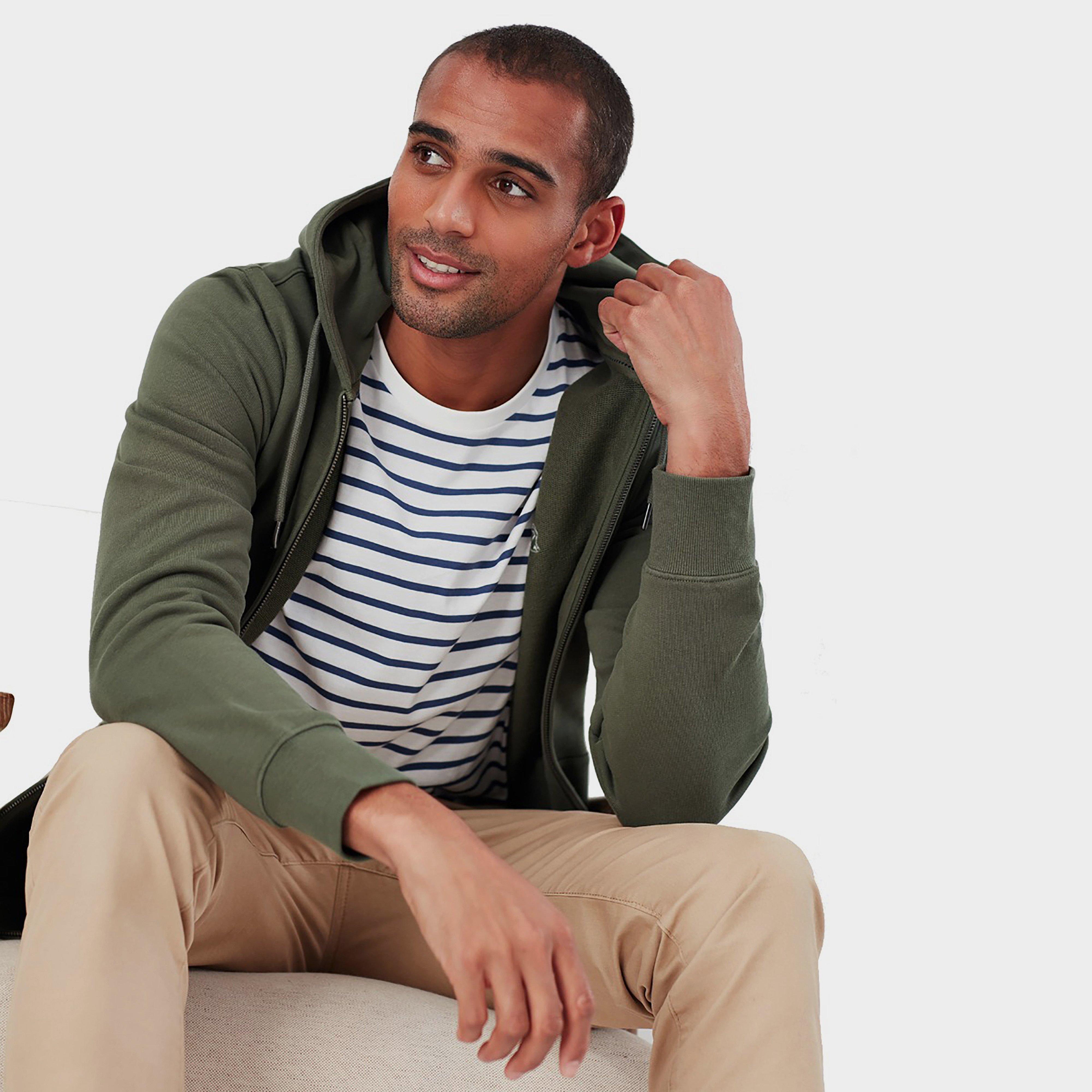 Mens Mayday Zip Hoodie Seaweed