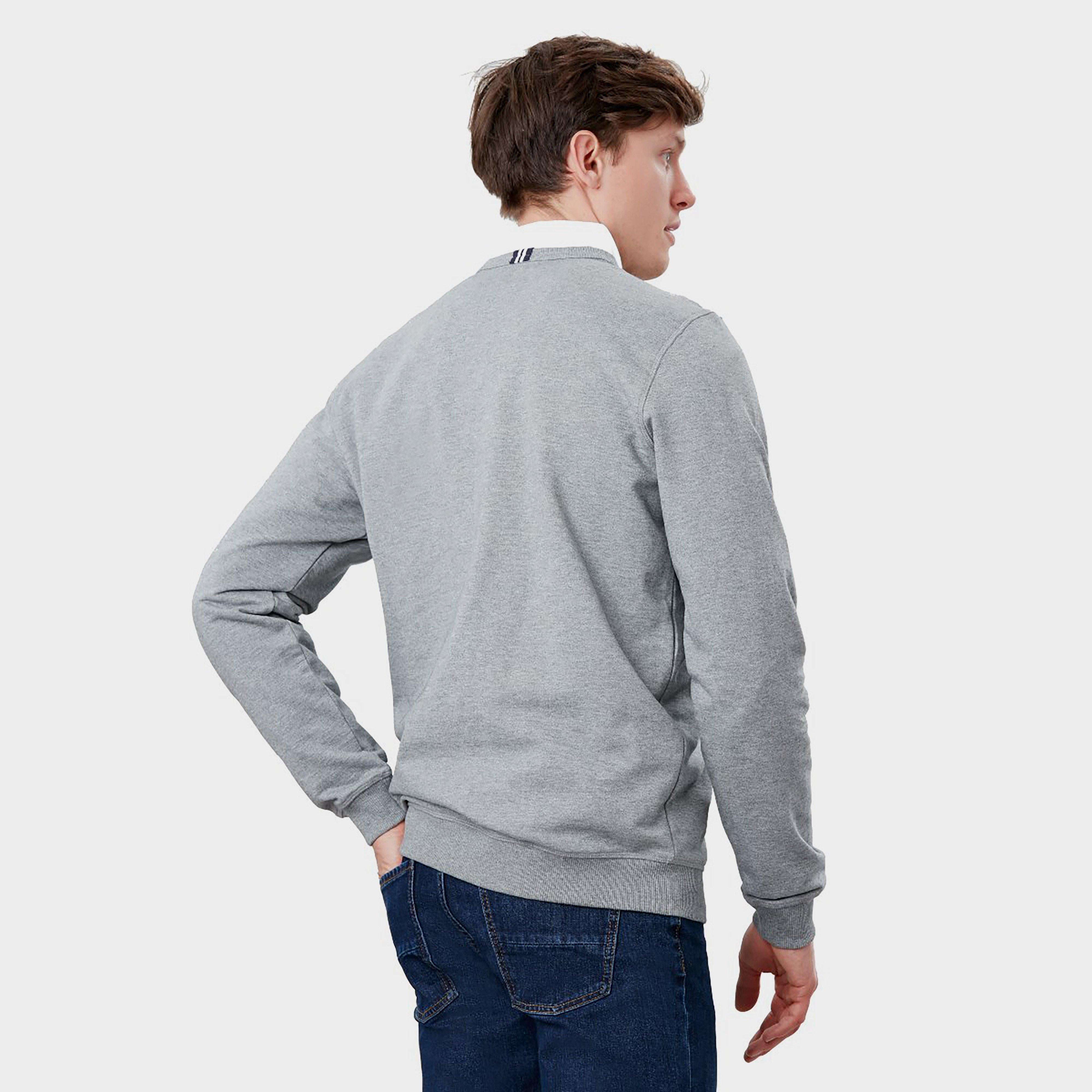 Men’s Monty Crew Neck Sweatshirt Grey Marl