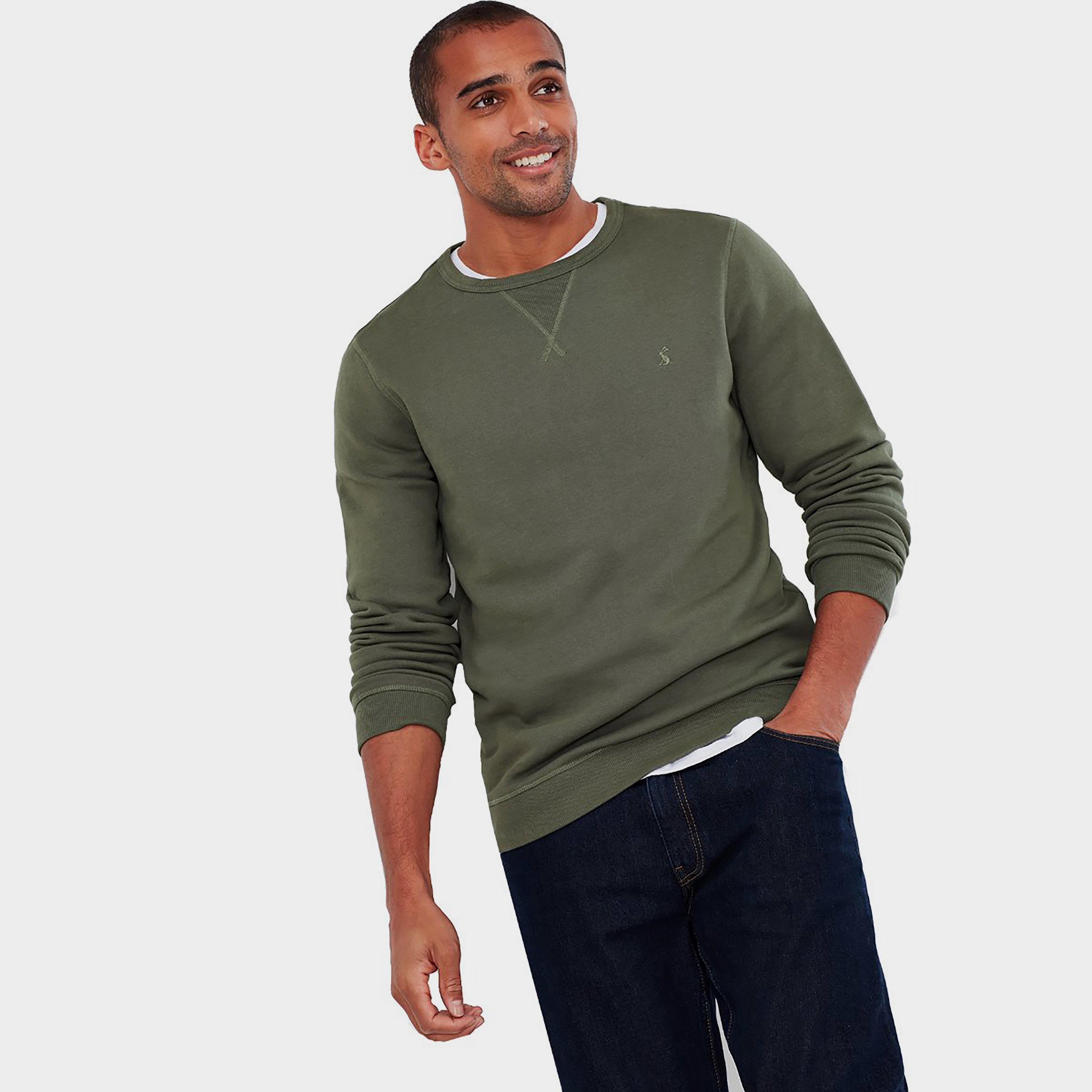 Men’s Monty Crew Neck Sweatshirt Seaweed