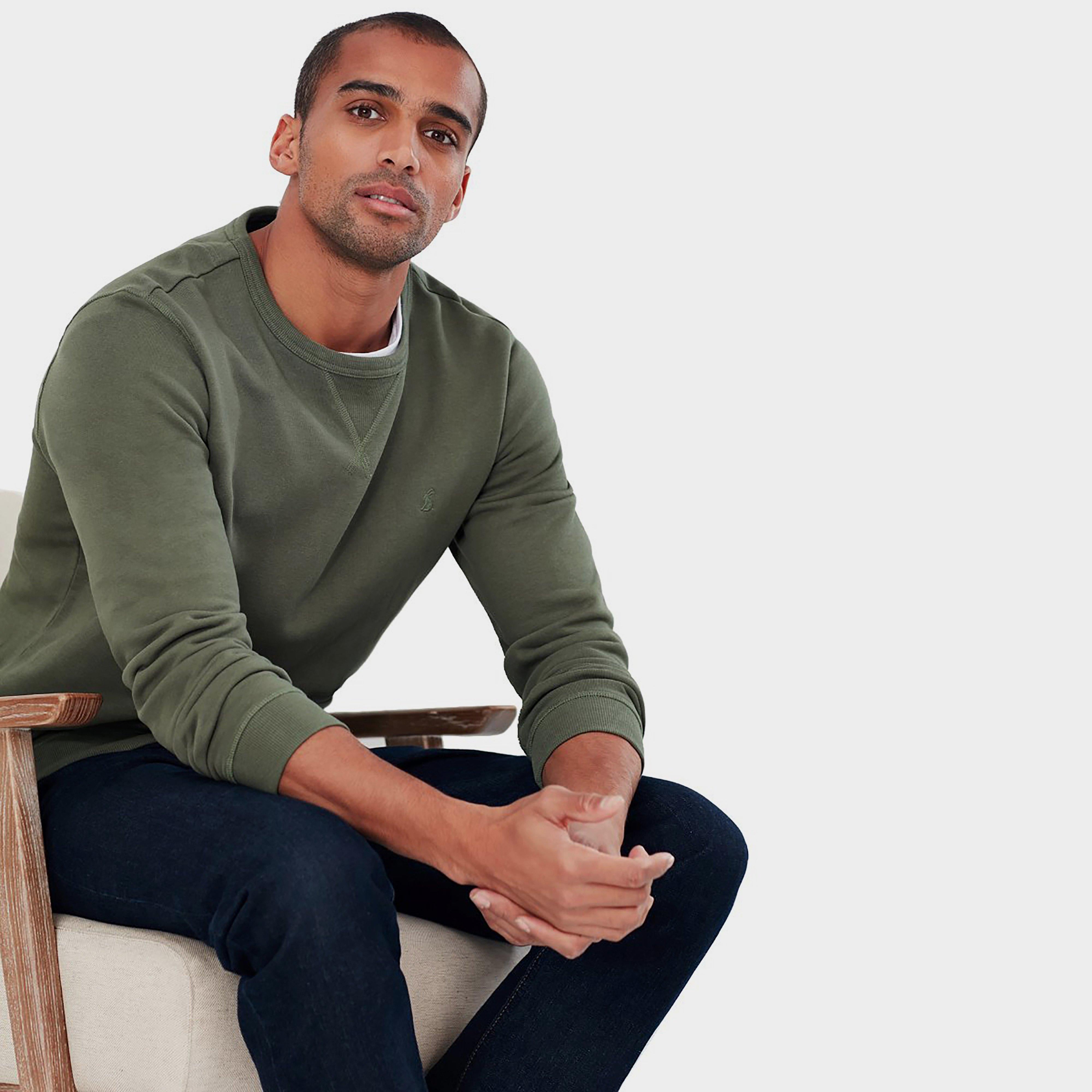 Men’s Monty Crew Neck Sweatshirt Seaweed