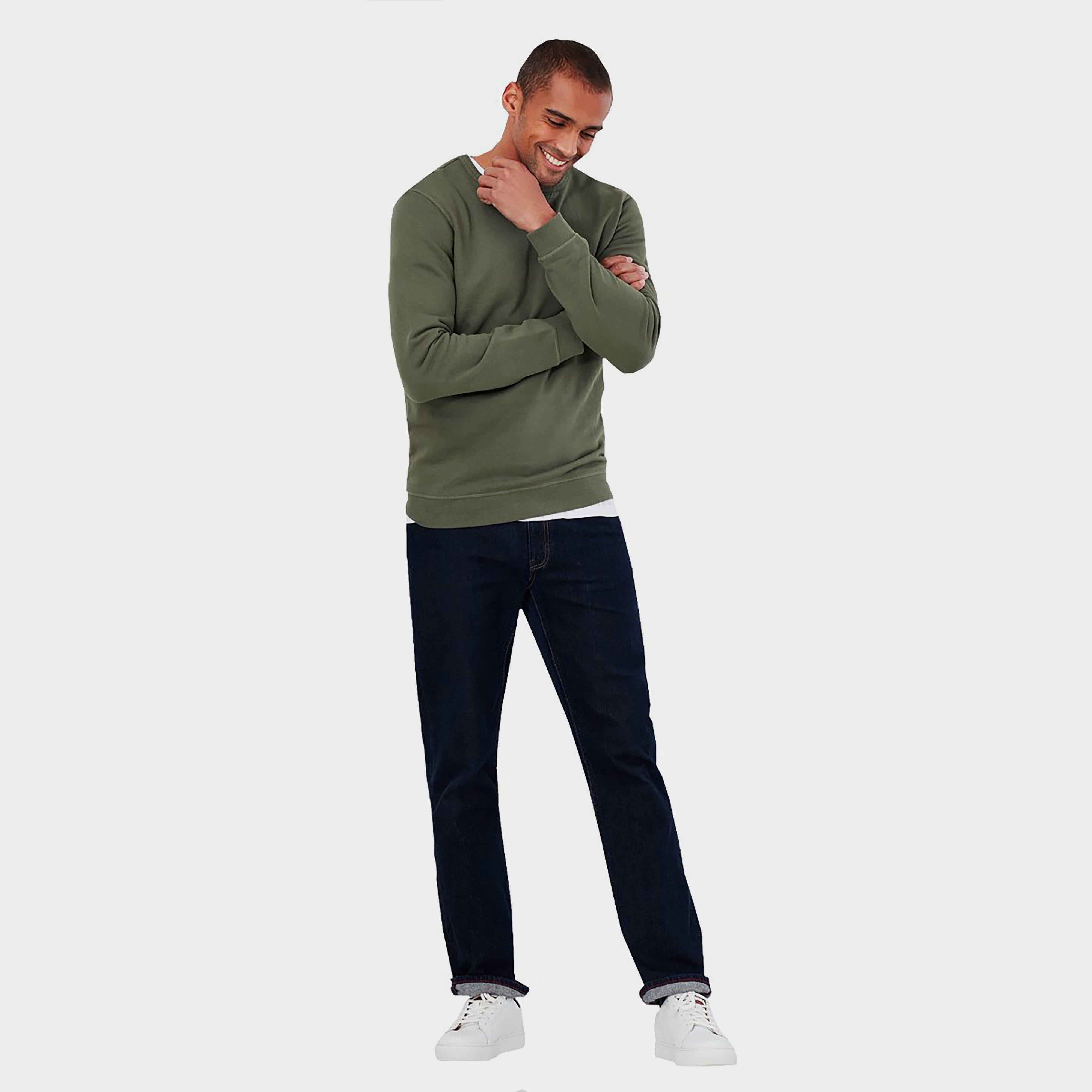 Men’s Monty Crew Neck Sweatshirt Seaweed