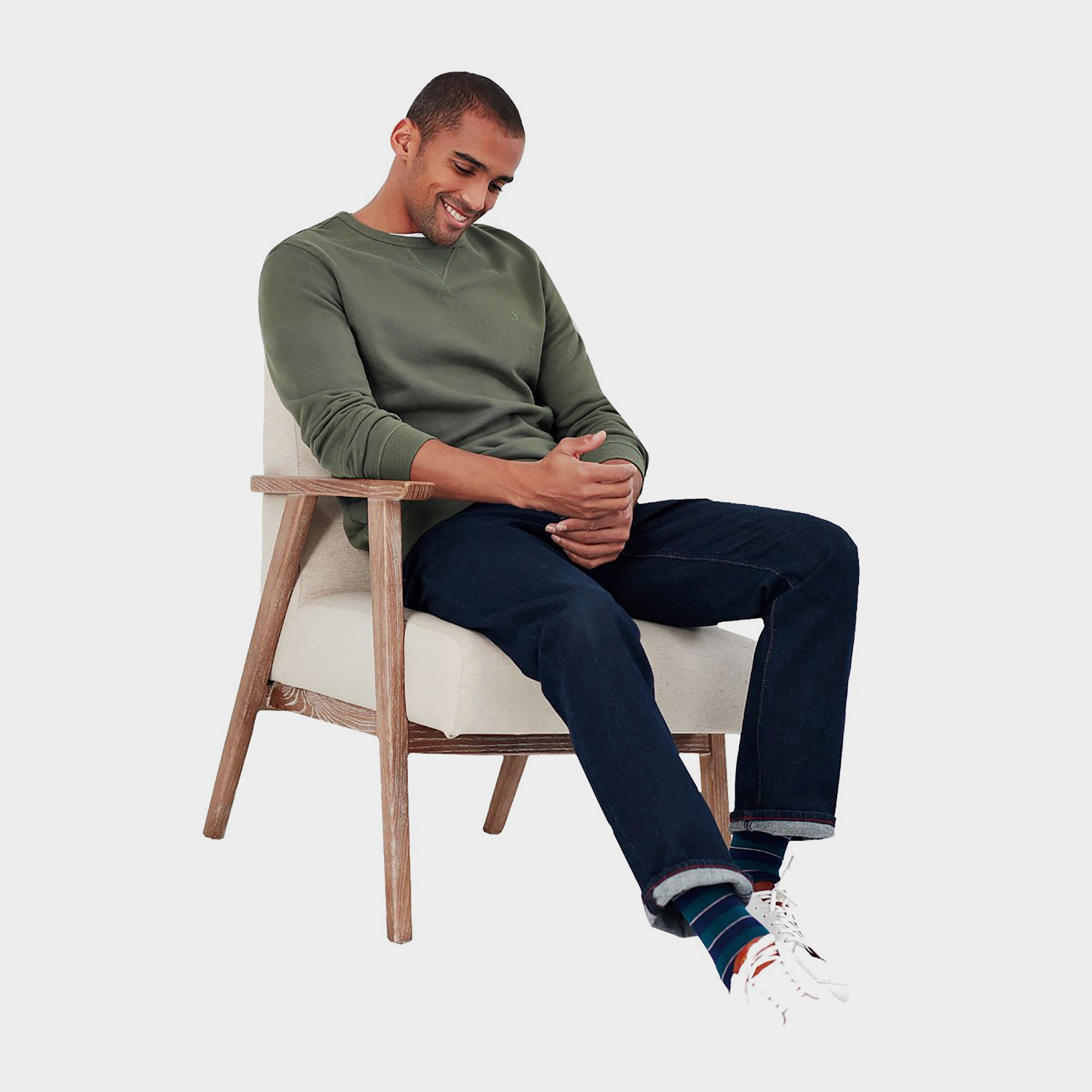 Men’s Monty Crew Neck Sweatshirt Seaweed