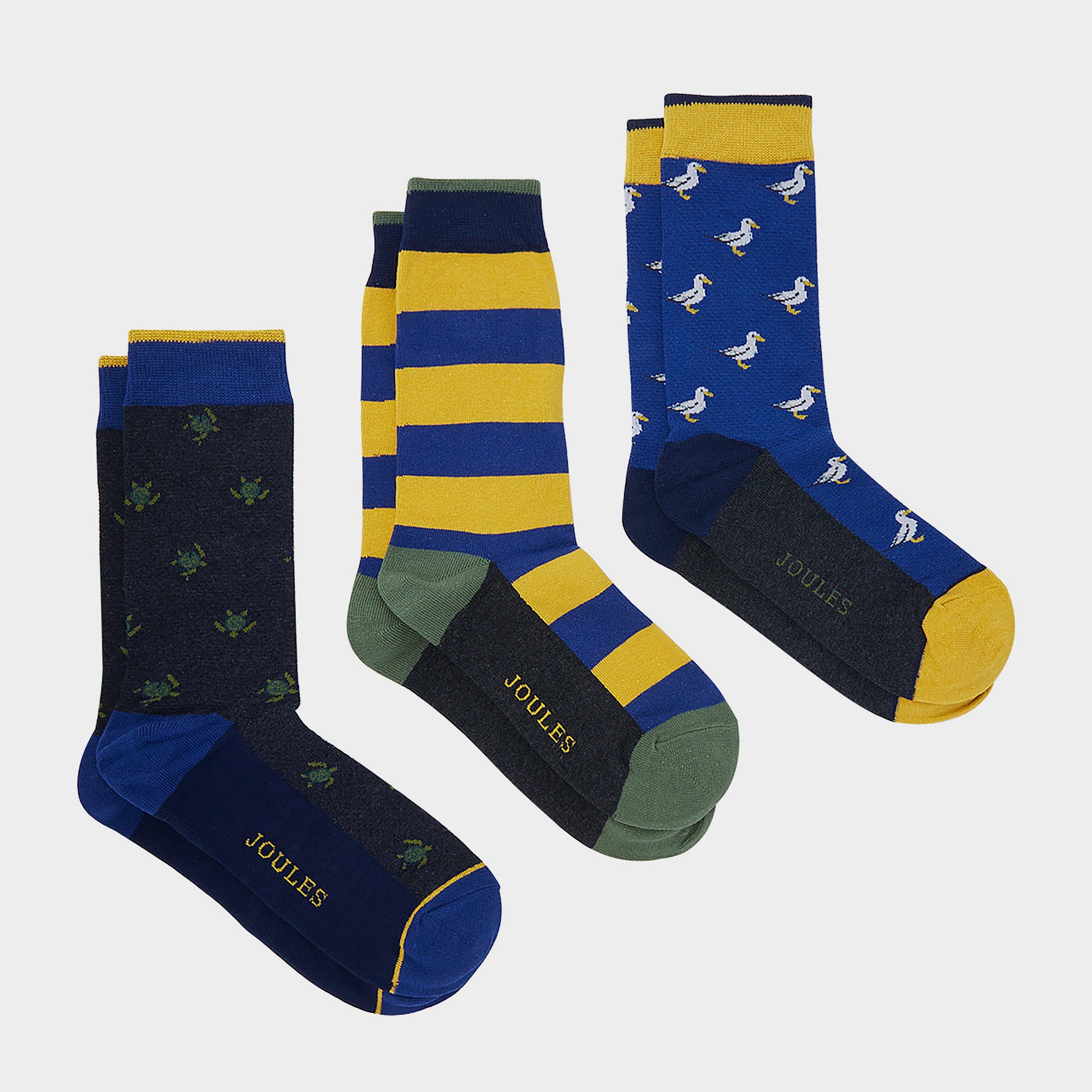 Men’s Striking 3 Pack Socks Costal Critters