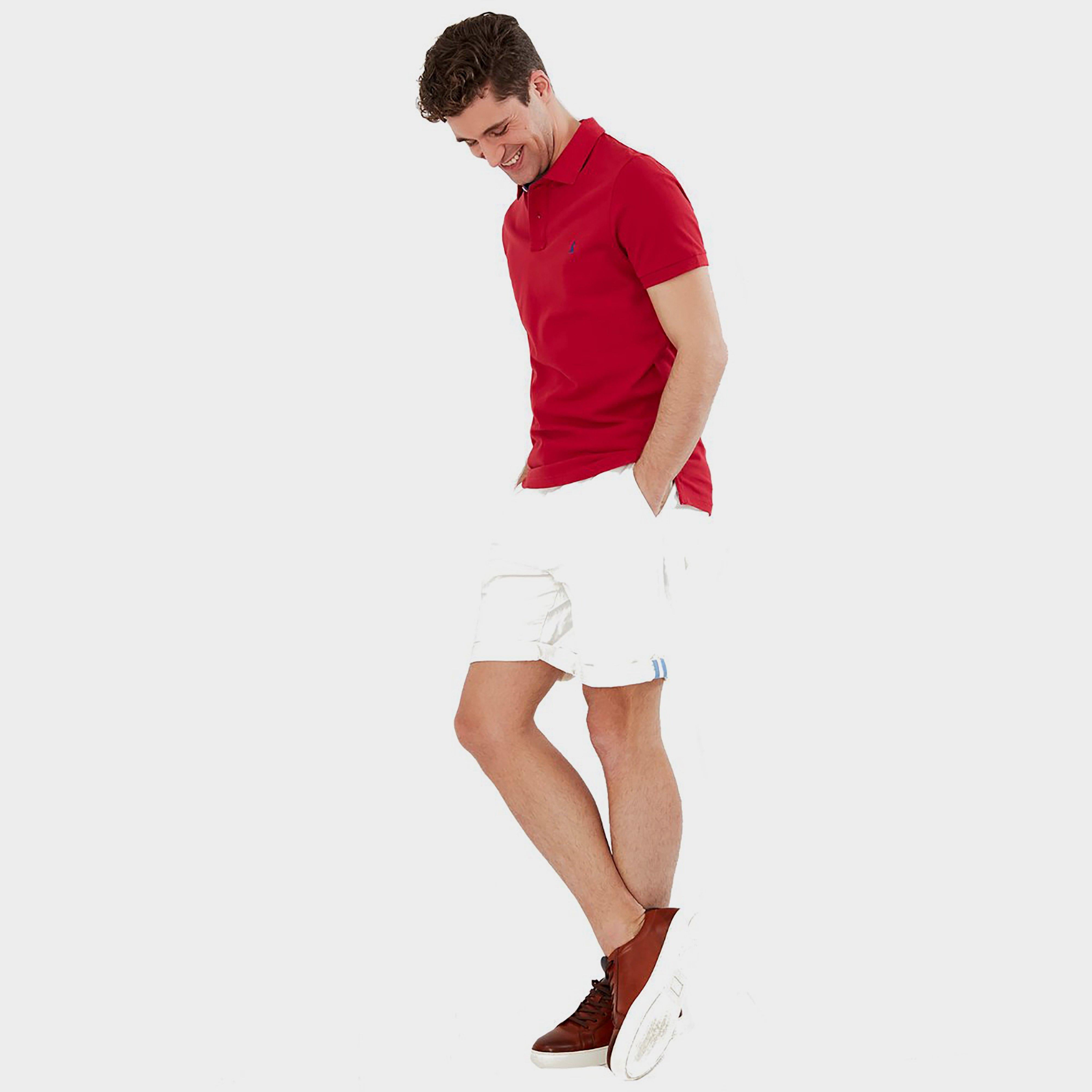 Mens Woody Polo Shirt Deep Rasberry