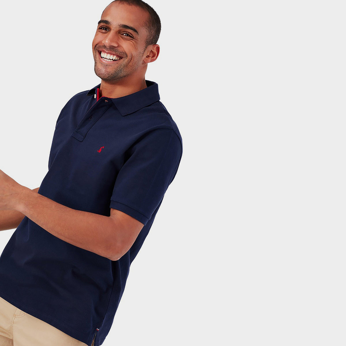 Mens Woody Polo Shirt French Navy