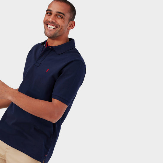 Mens Woody Polo Shirt French Navy