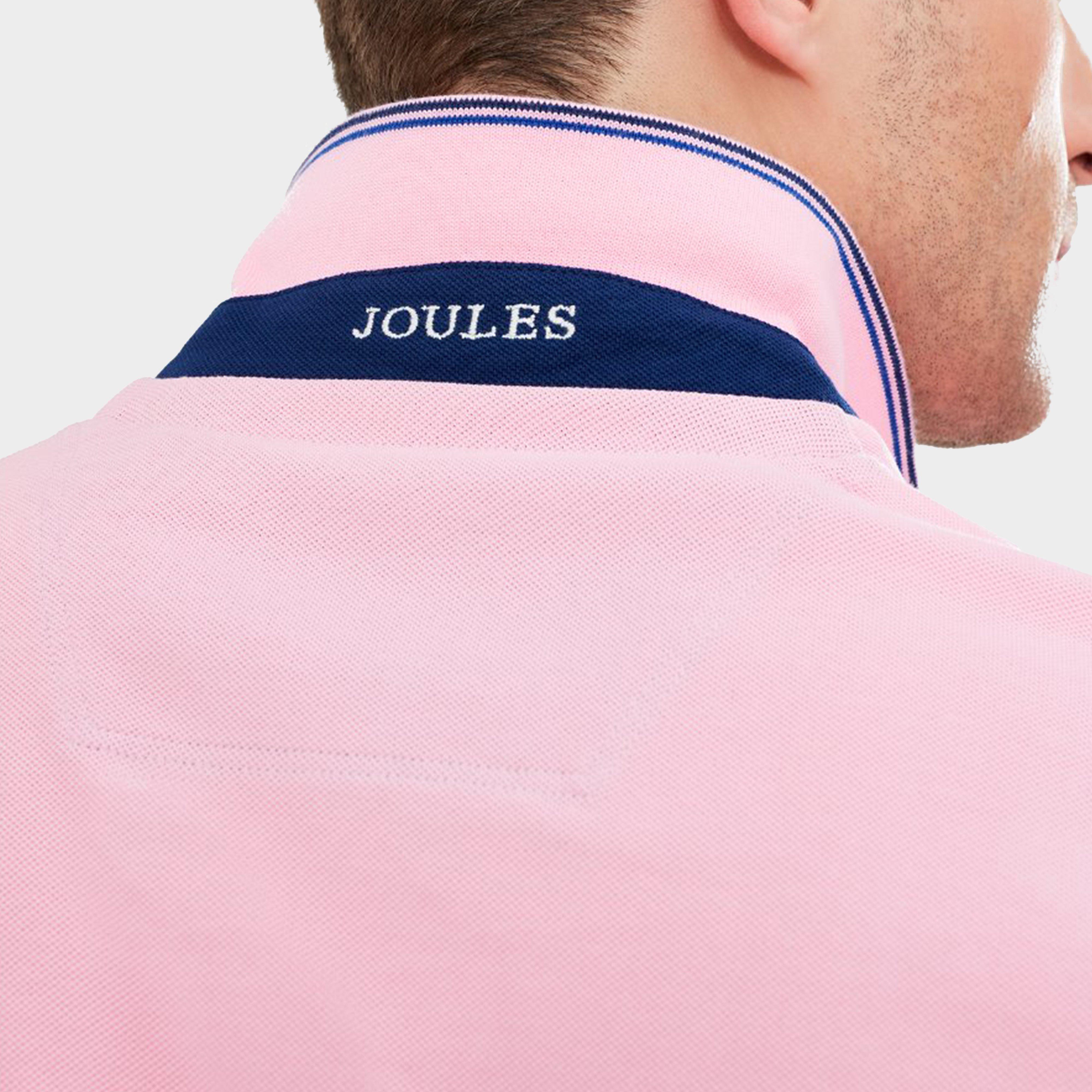 Mens Woody Polo Shirt Light Pink