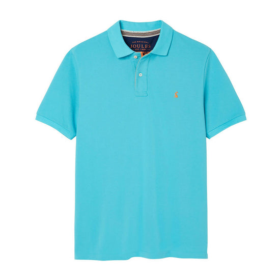 Mens Woody Polo Shirt River Blue