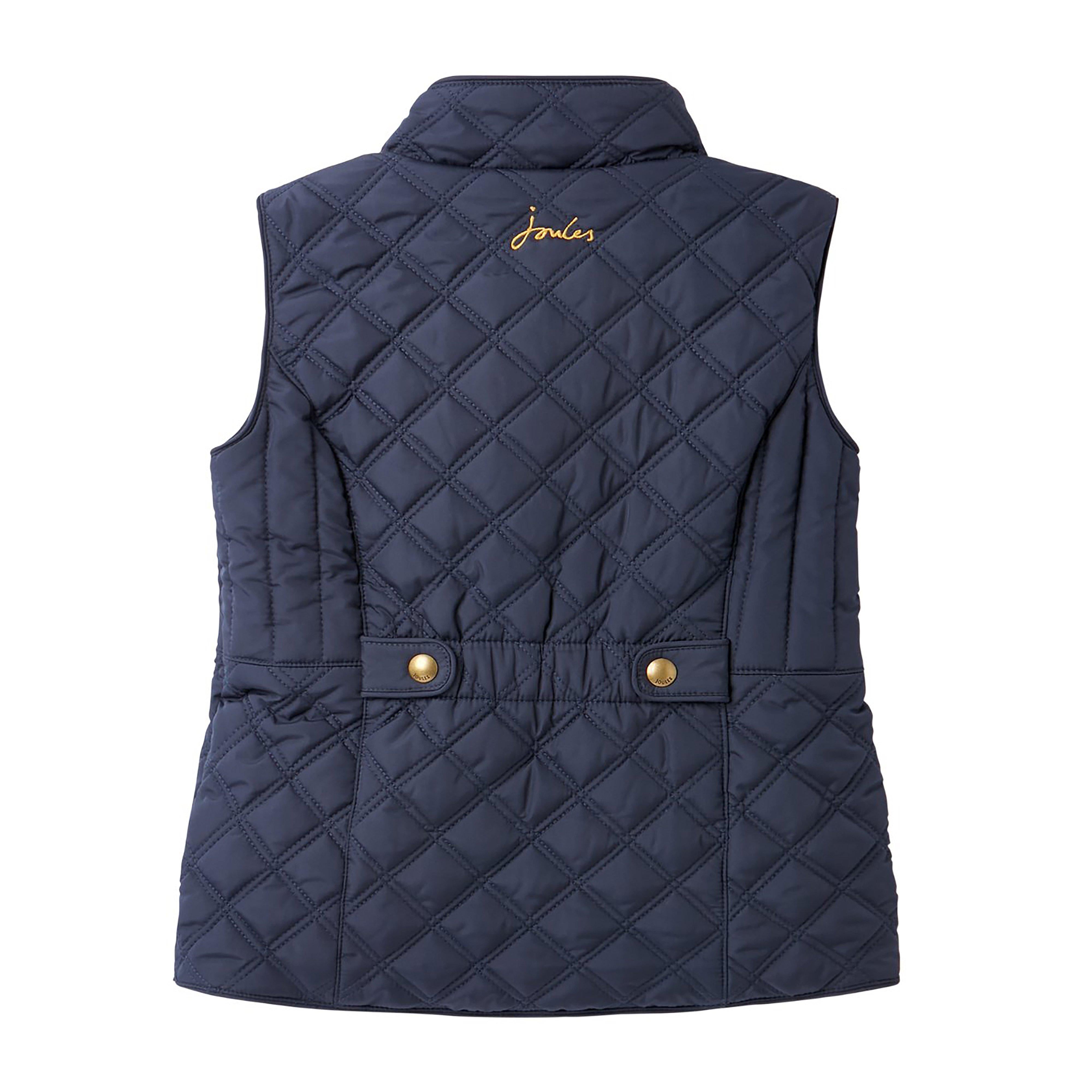Childs Minx Quilted Gilet French Navy