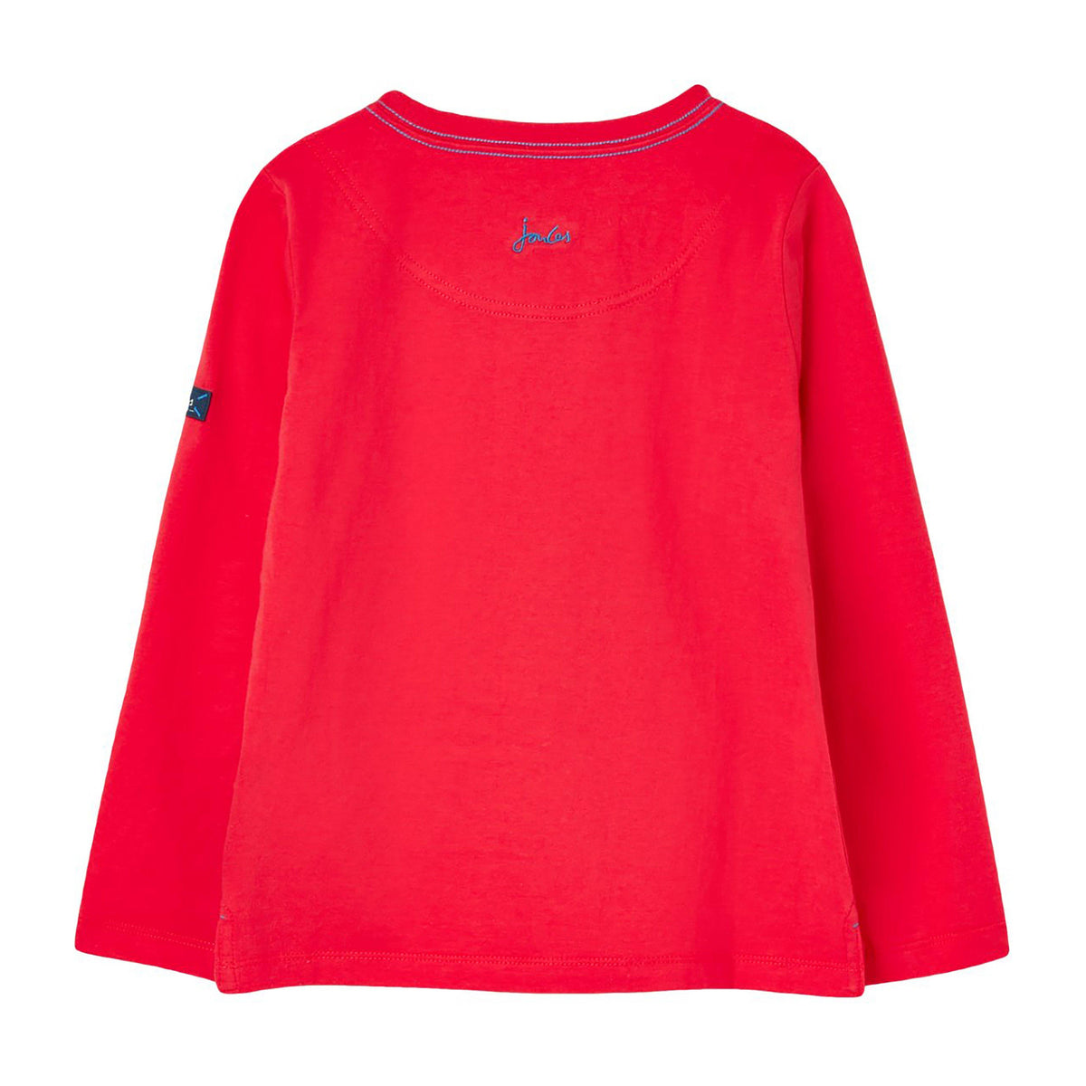 Childs Jack Long Sleeve Top Red Dino