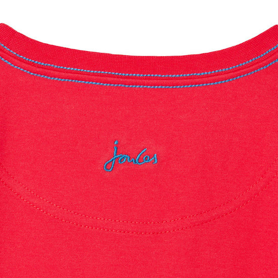 Childs Jack Long Sleeve Top Red Dino
