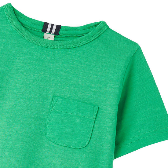 Childs Laundered T-Shirt Granny Smith