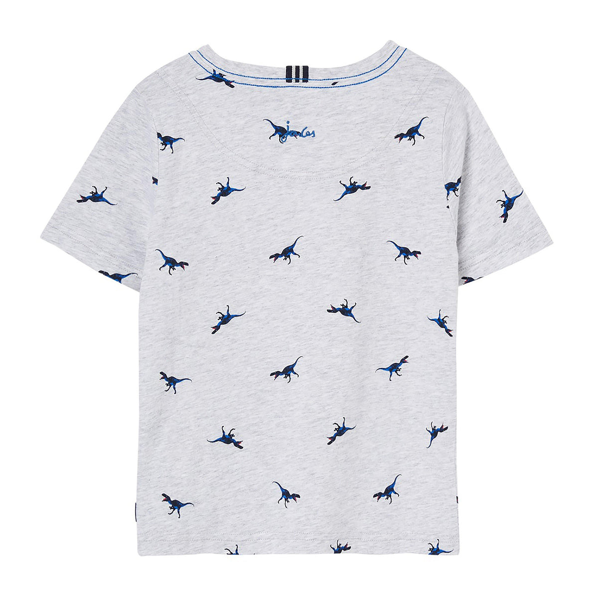 Childs Olly T-Shirt Grey Dino