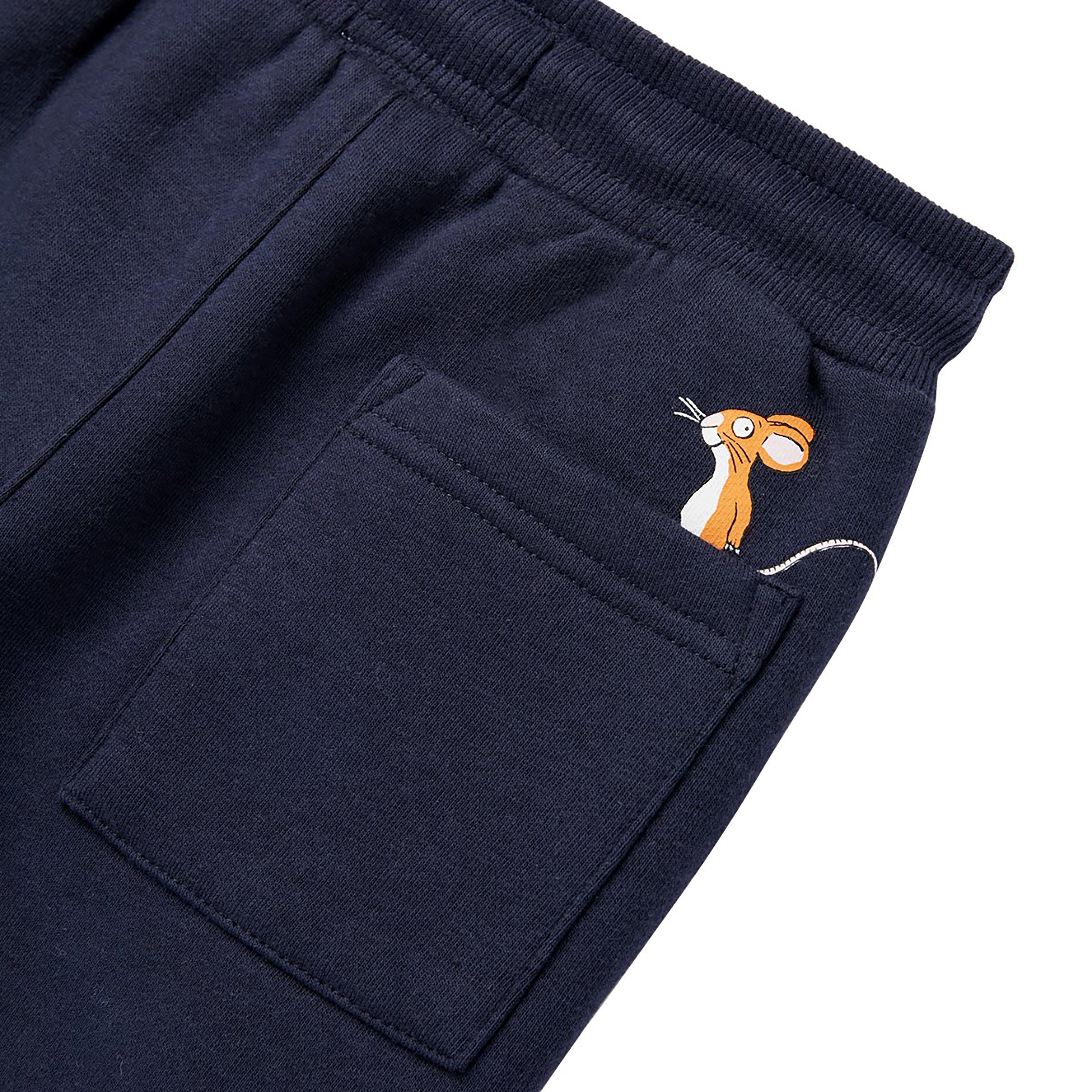 Childs Gruffalo Champion Joggers Navy Gruffalo Snake