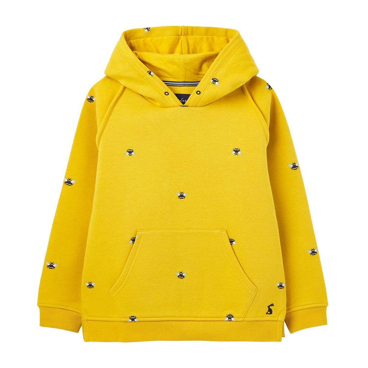 Childs Lucas Embroidered Hoodie Yellow Bee