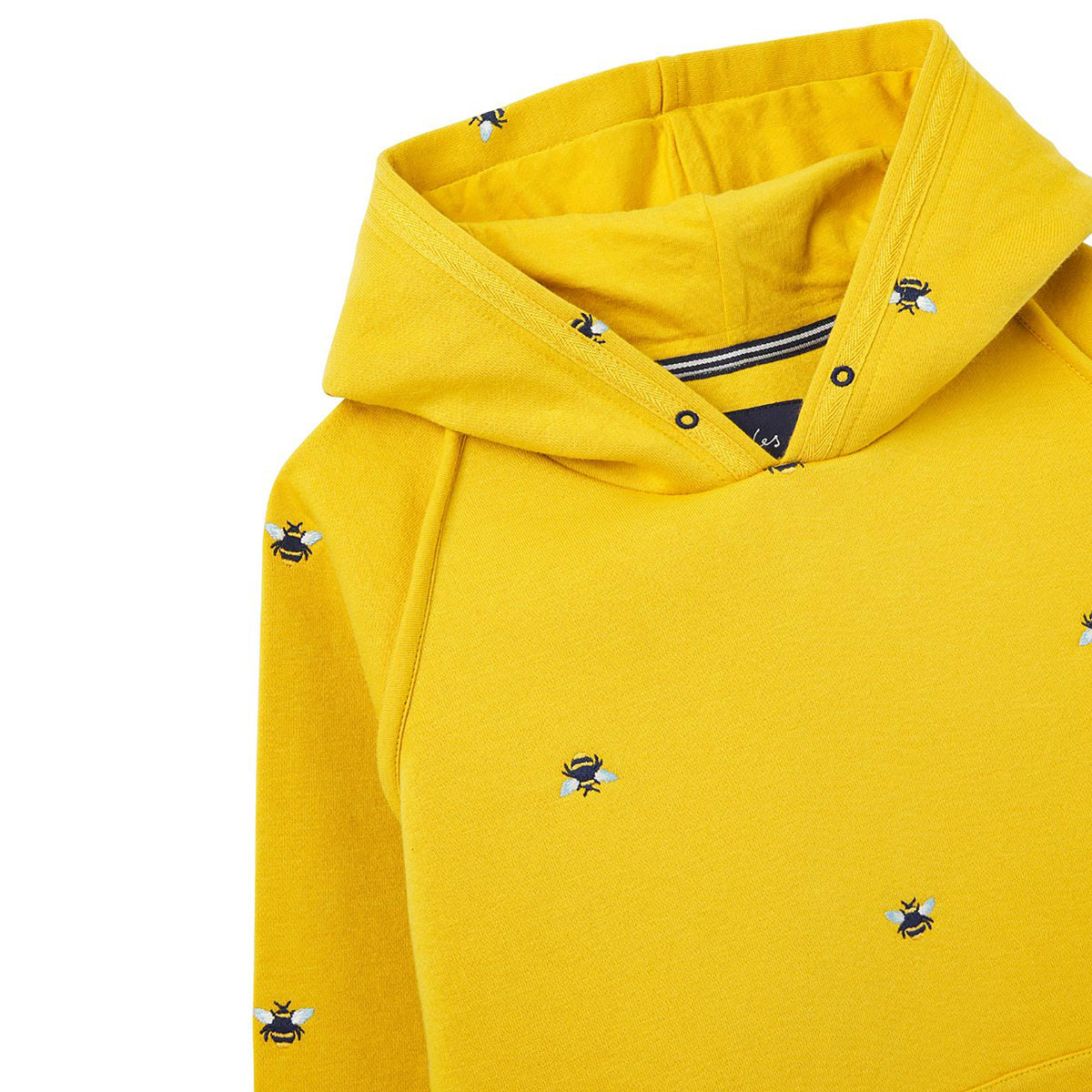 Childs Lucas Embroidered Hoodie Yellow Bee