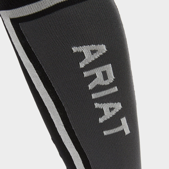 Tek Slimline Performance Socks Black Sleet