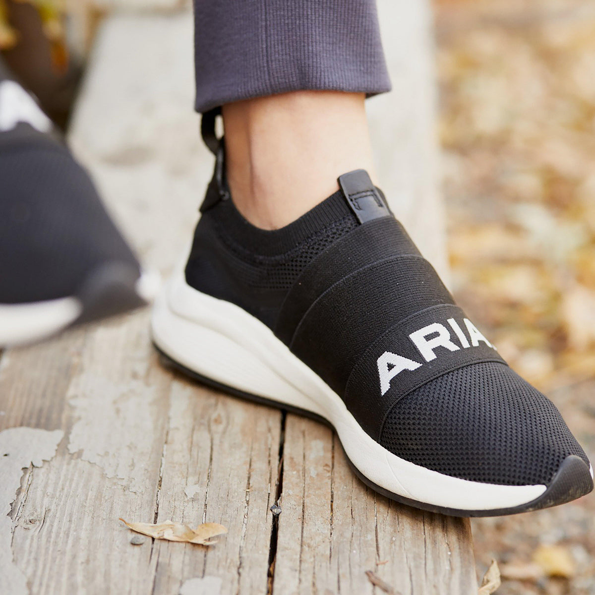 Ignite Slip On Trainers Black