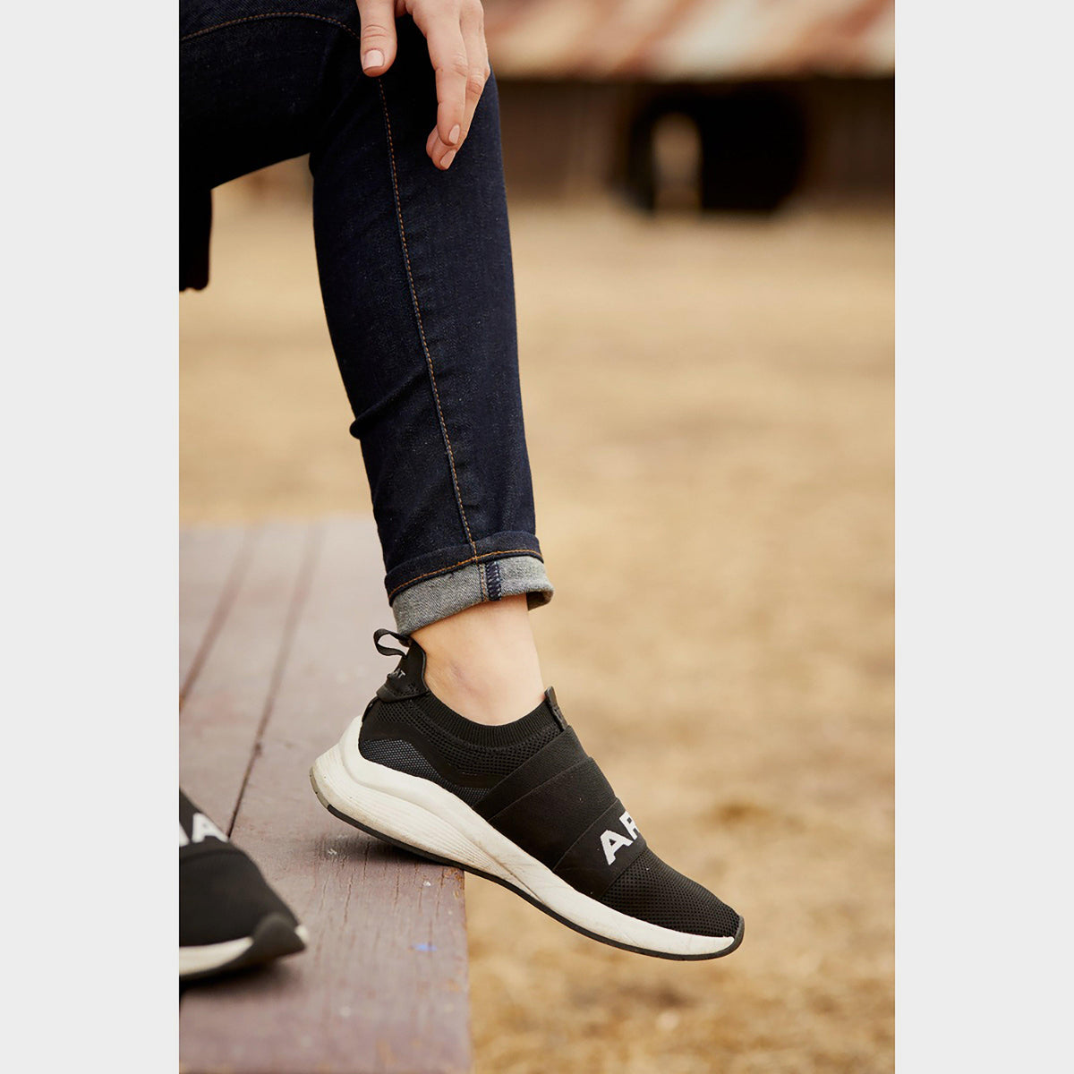 Ignite Slip On Trainers Black