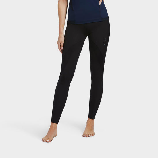 Womens Ascent Half Grip Tights Black