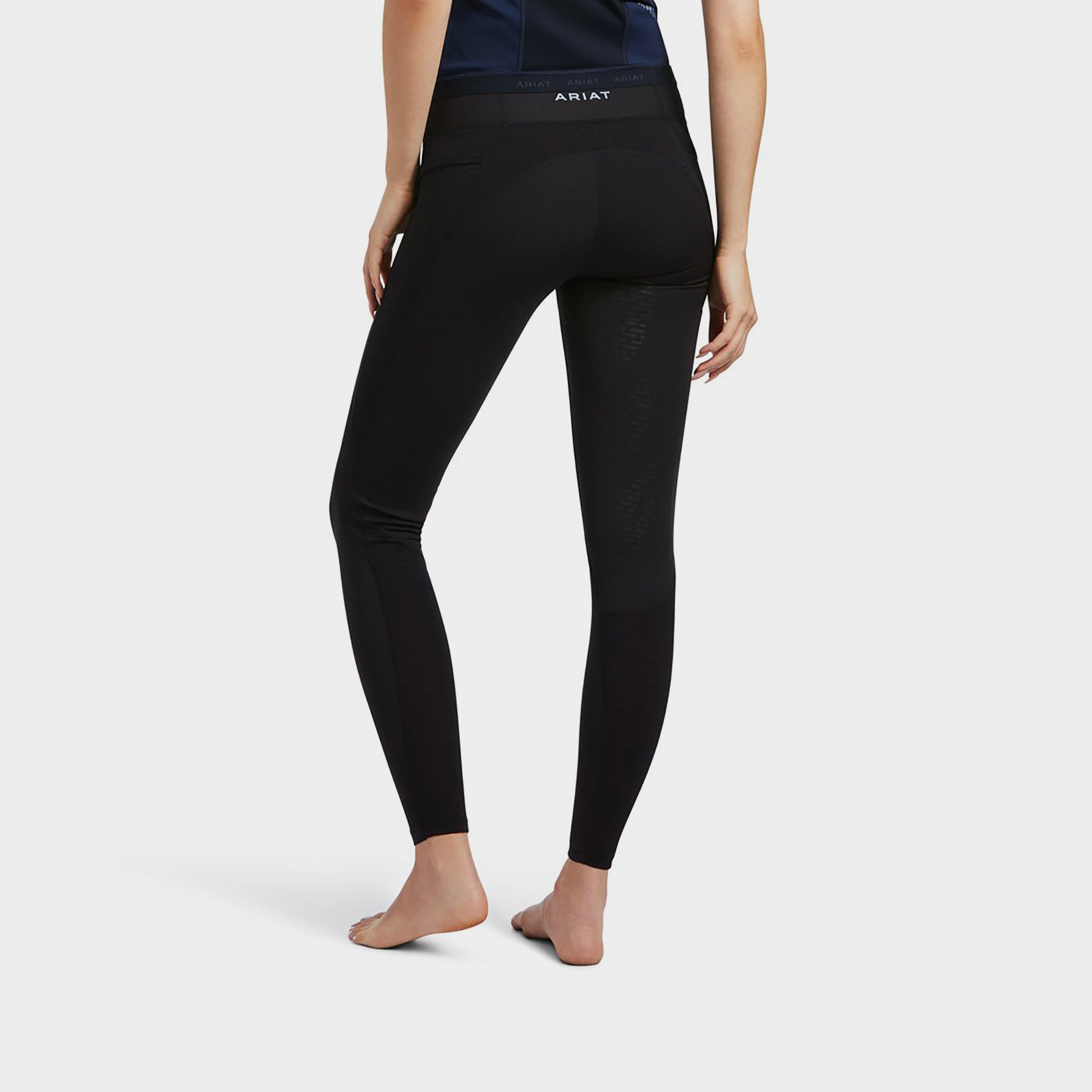 Womens Ascent Half Grip Tights Black