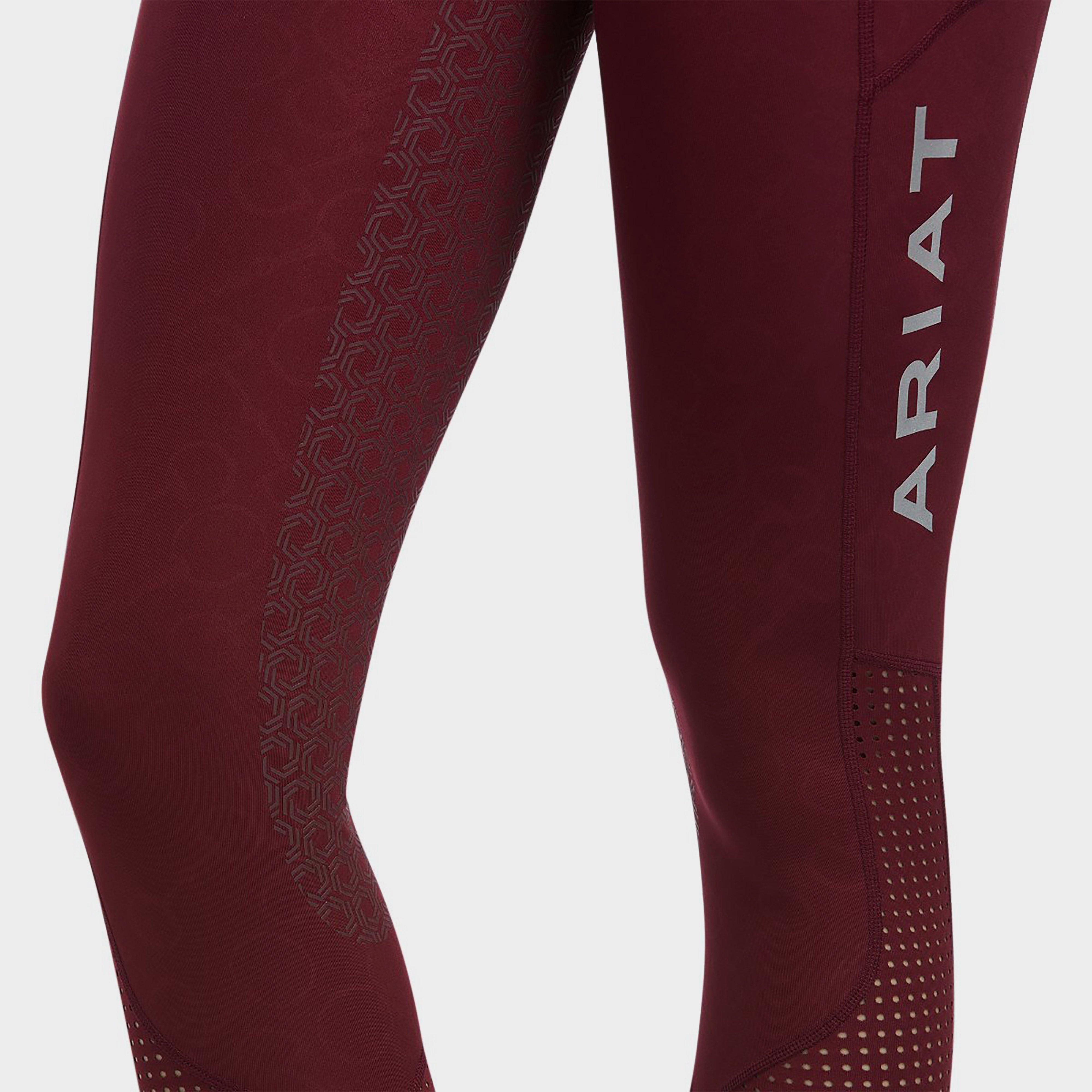 Womens EOS Full Seat Tights Zinfandel Bit Print