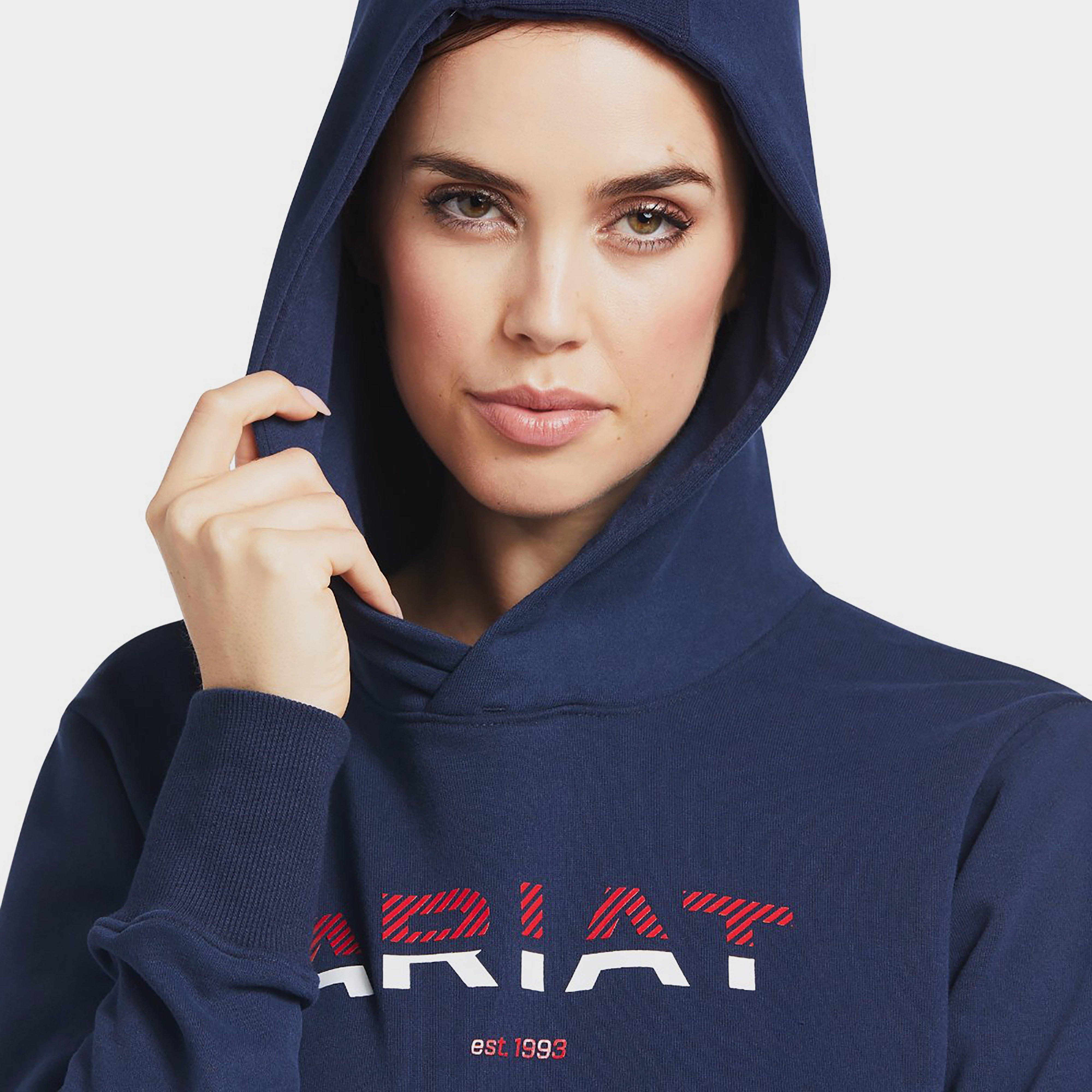 Womens Logo 2.0 Hoodie Navy