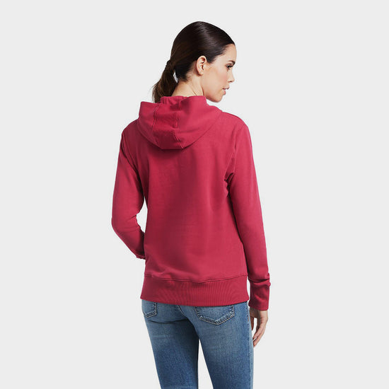 Womens Logo 2.0 Hoodie Redbud