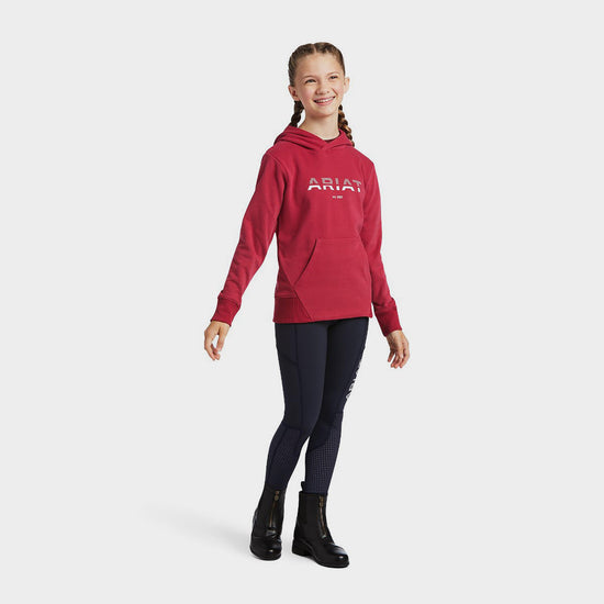 Childs 3D Logo Hoodie Redbud