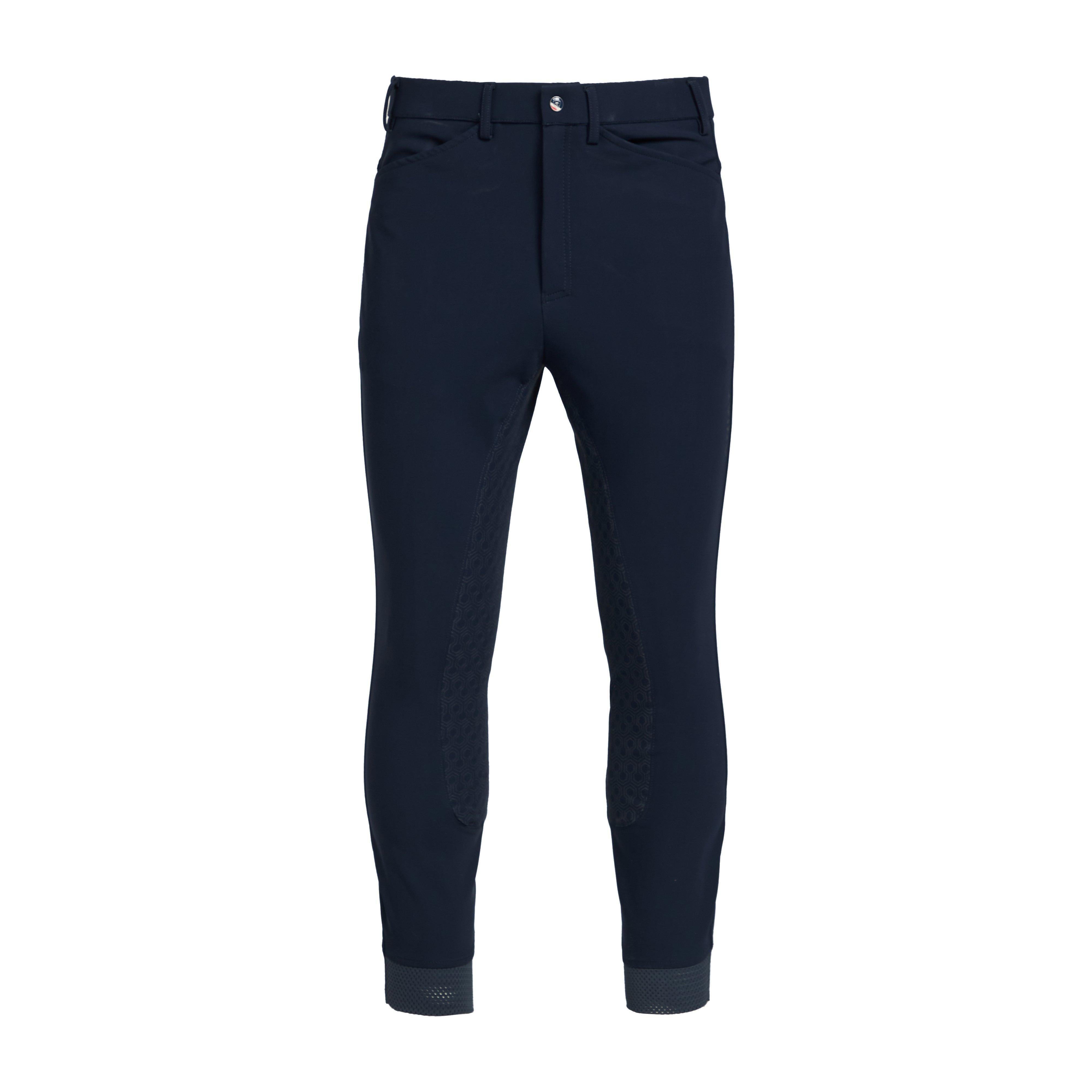 Men’s Tri Factor Grip Full Seat Breeches Navy