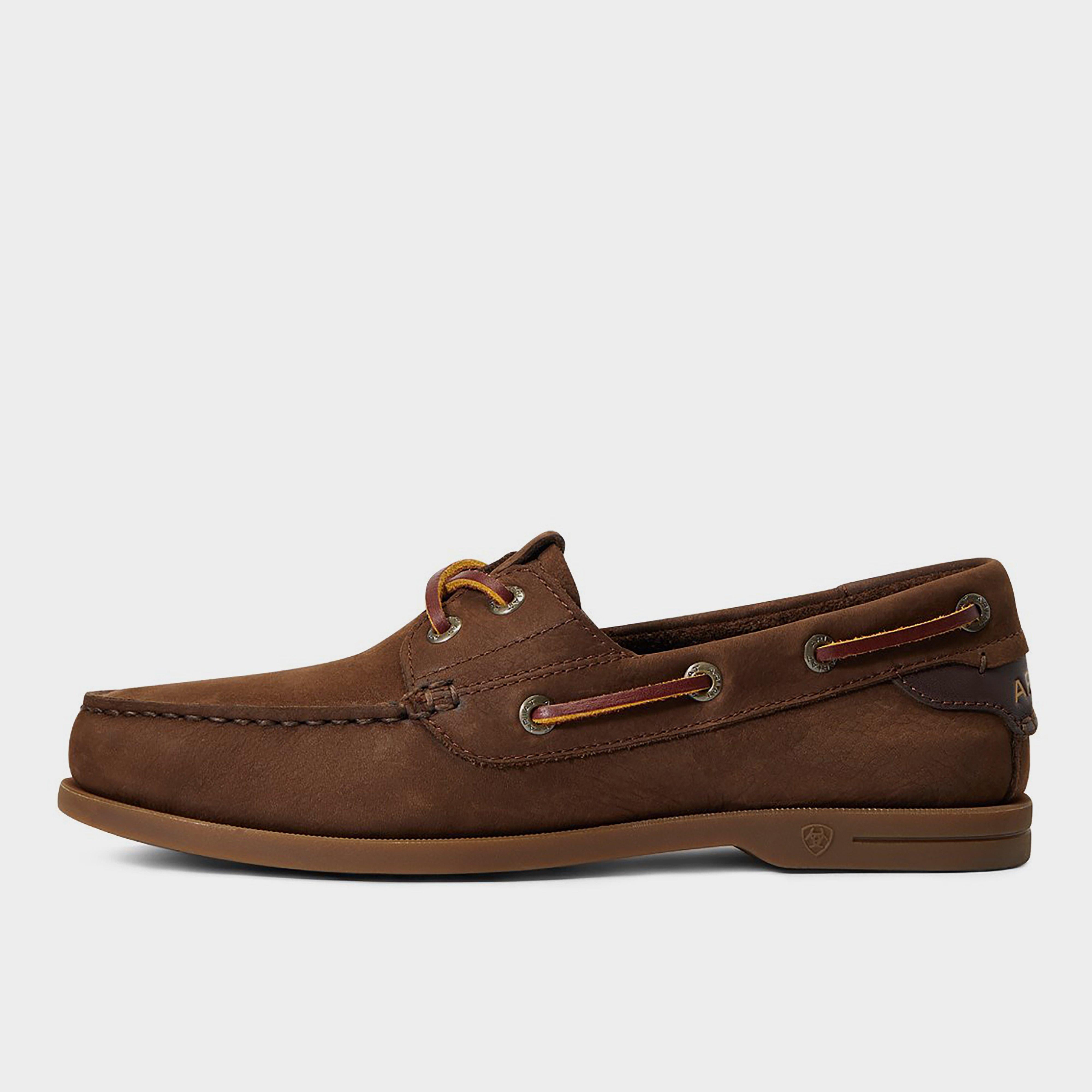 Womens Antigua Boat Shoe Chocolate Brown