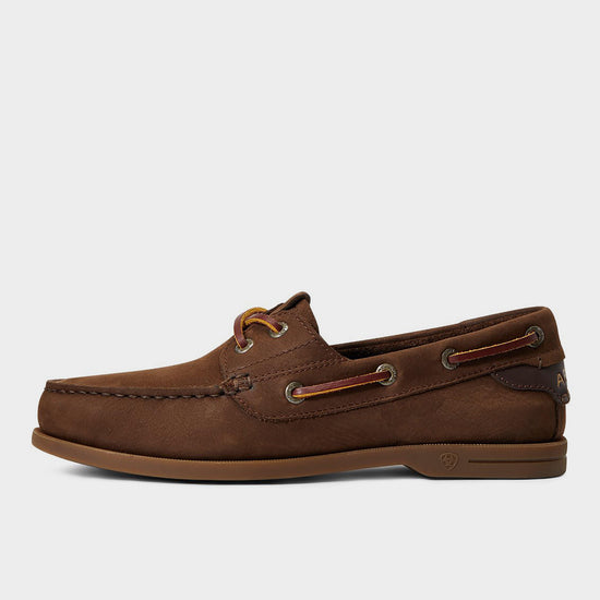 Womens Antigua Boat Shoe Chocolate Brown