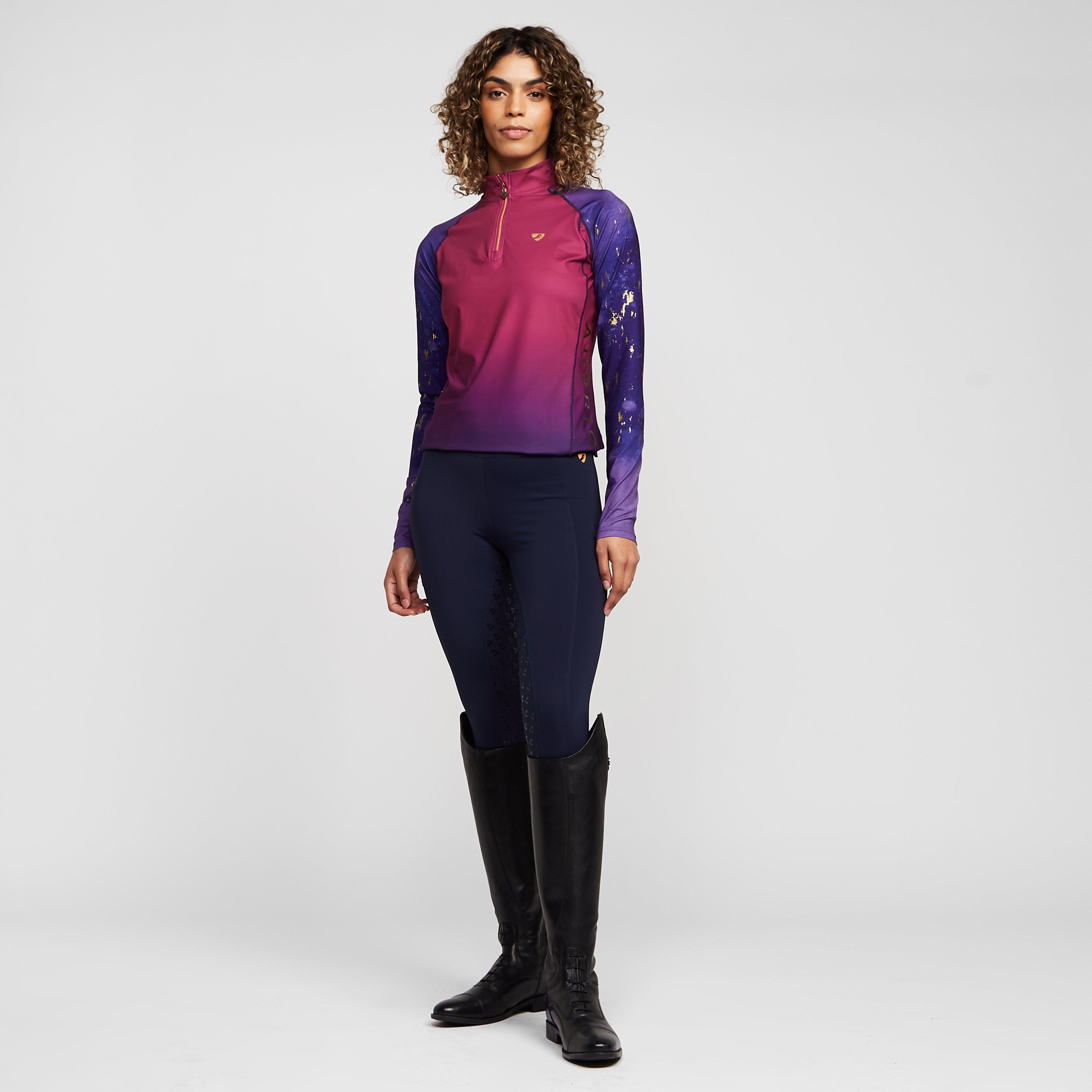 Womens Albany Full Seat Riding Tights Navy