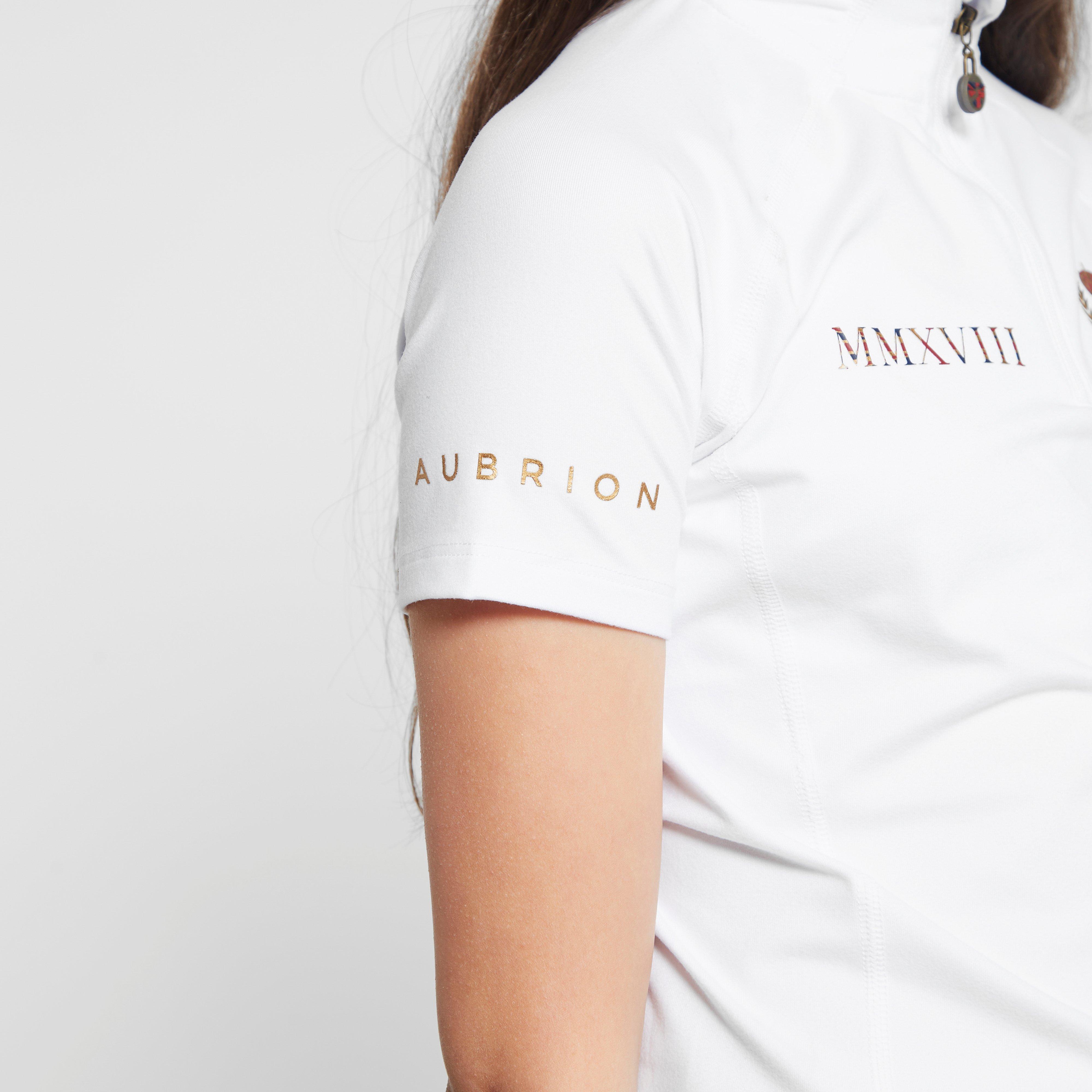 Childs Team Short Sleeve Base Layer White