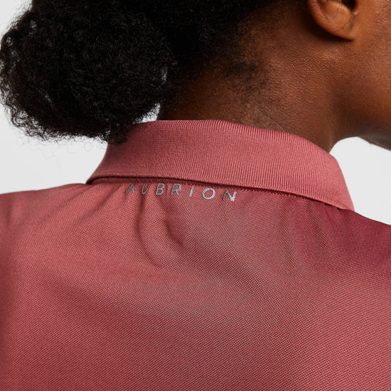 Womens Parson Tech Polo Shirt Dusky Pink