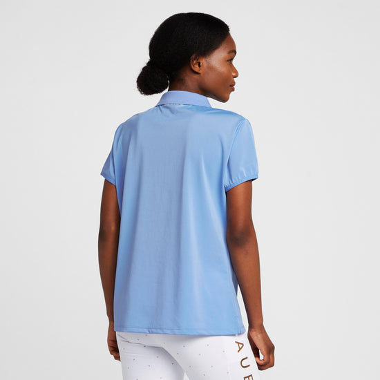 Womens Parson Tech Polo Shirt Sky Blue