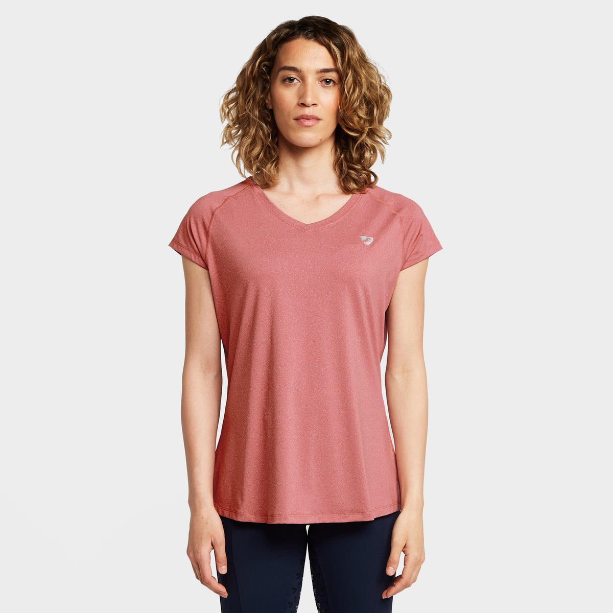 Womens Elverson Tech Top Dusky Pink