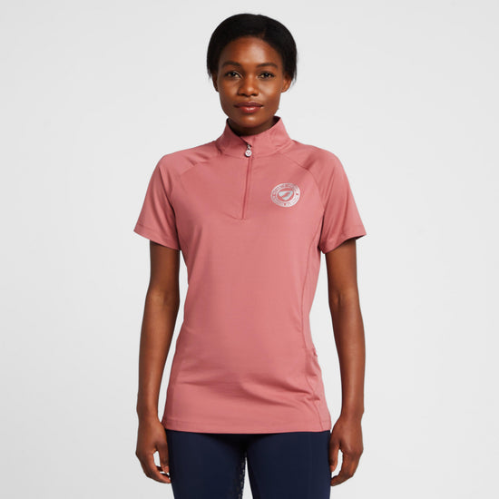 Womens Highgate Short Sleeved Base Layer Dusky Pink