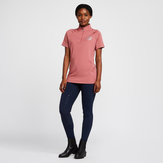Womens Highgate Short Sleeved Base Layer Dusky Pink