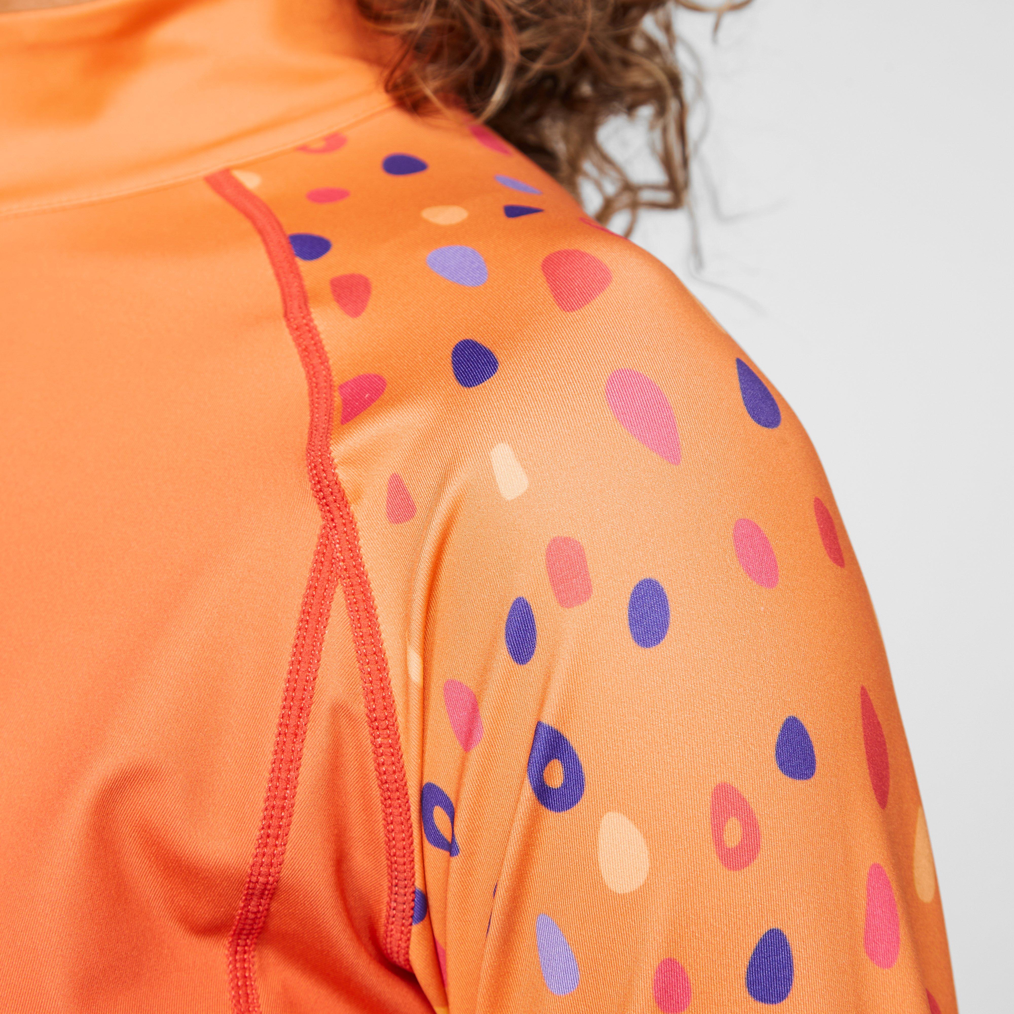 Womens Hyde Park Cross Country Shirt Orange Spot