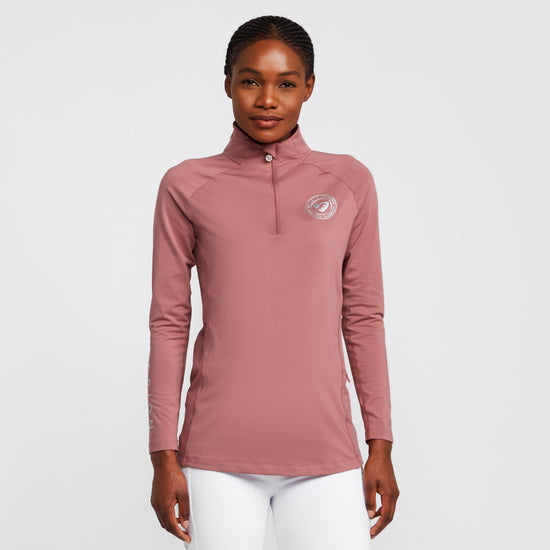 Womens Newbury Long Sleeve Base Layer Dusky Pink
