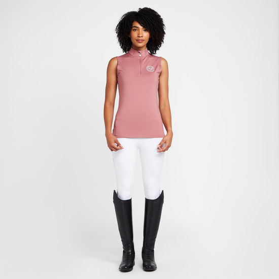 Womens Westbourne Sleeveless Base Layer Dusky Pink