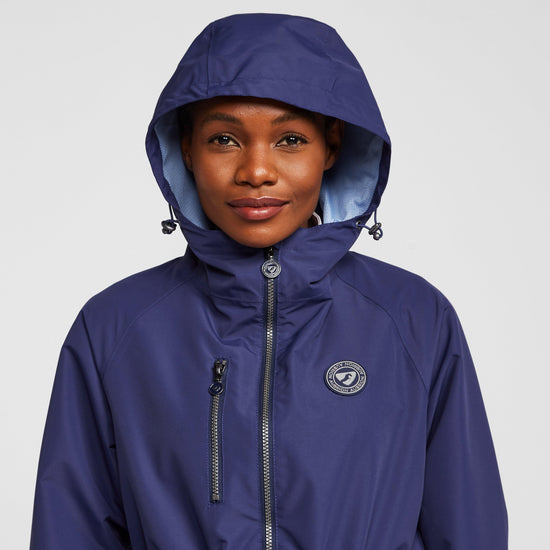 Womens Hackney Rain Jacket Dark Navy