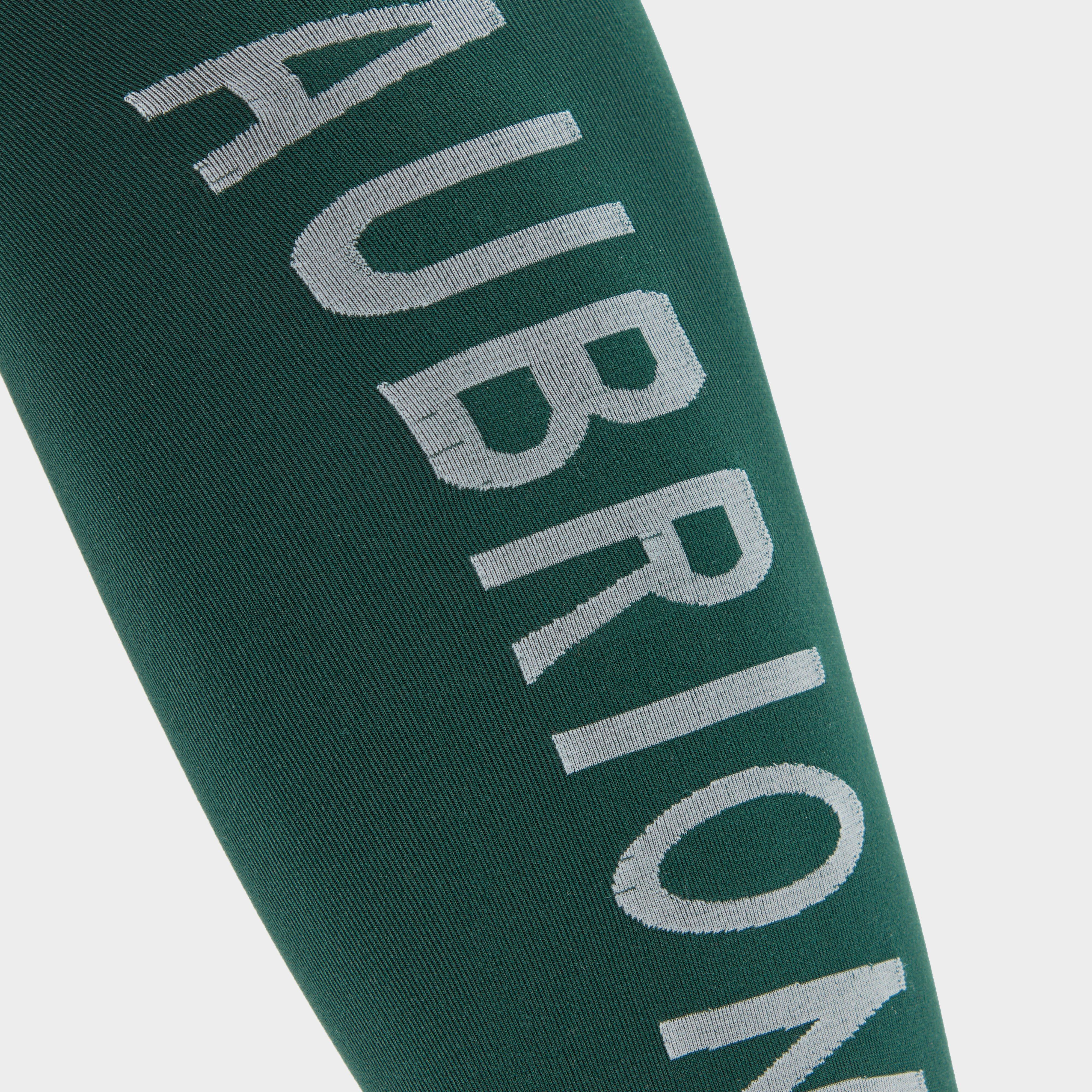 Childs Abbey Socks Green